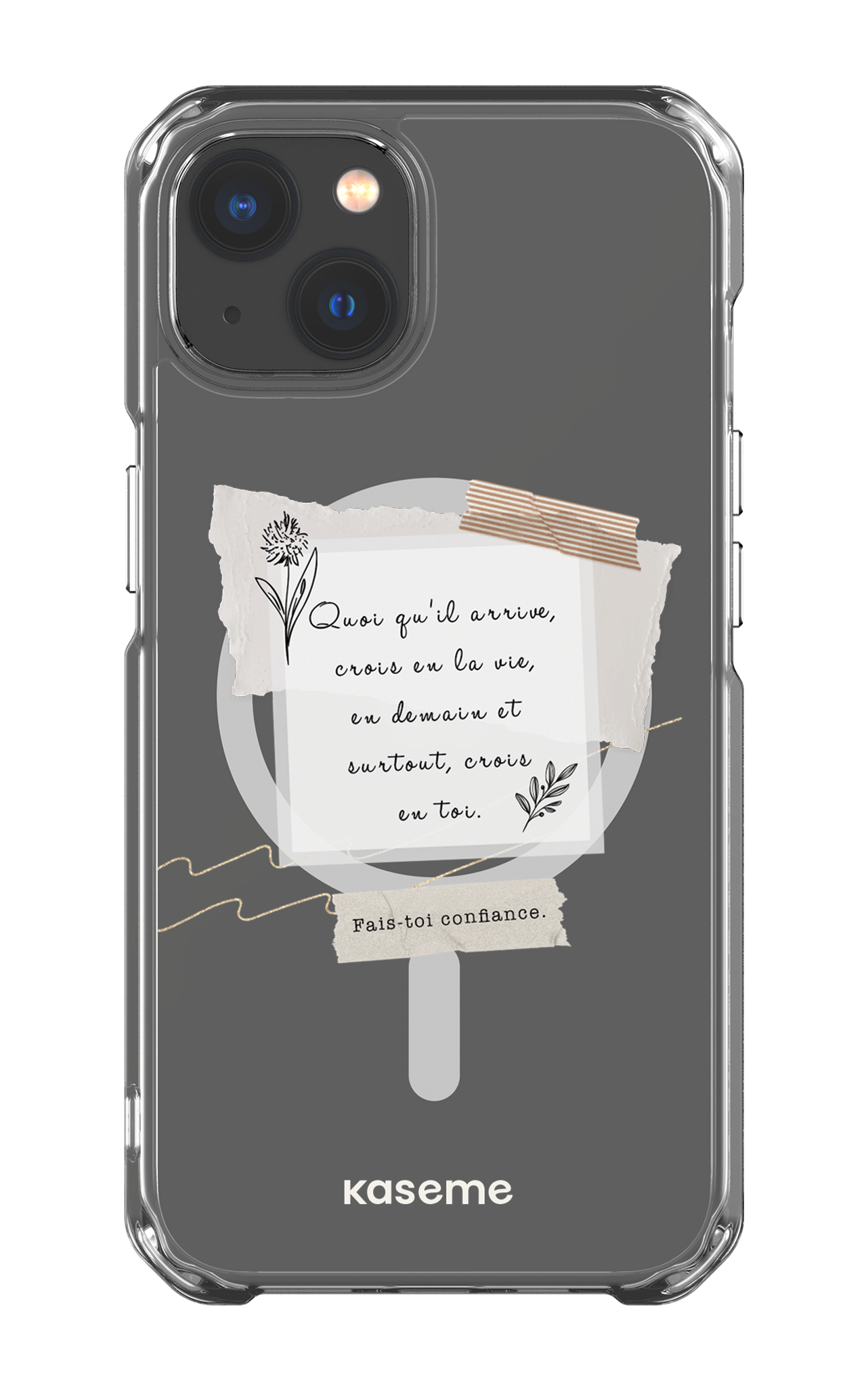 iPhone 13 Clear Case - Magsafe Foi Clear Case -