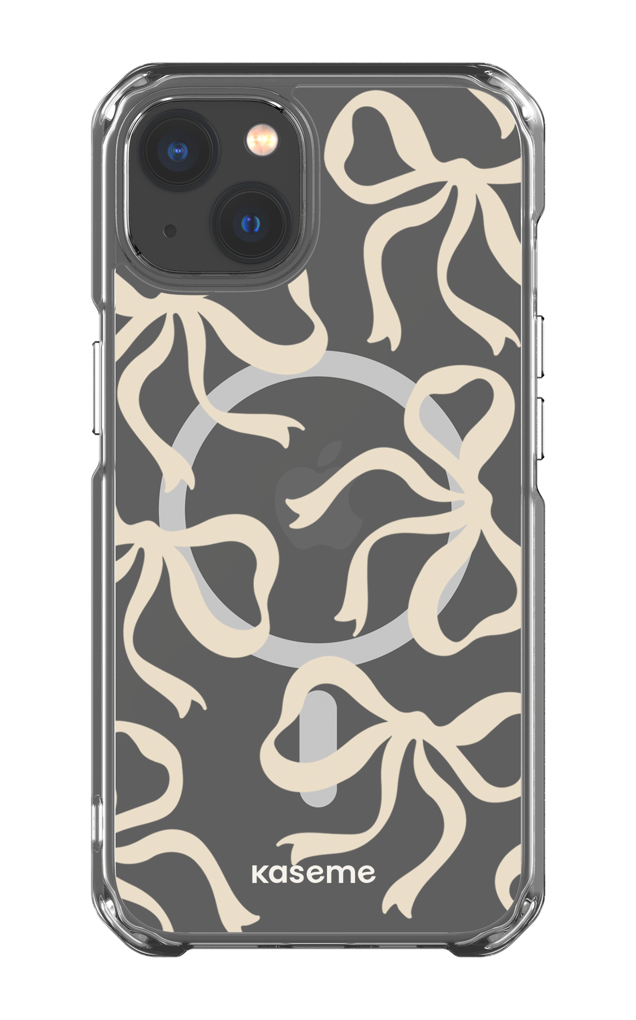 iPhone 13 Clear Case - Magsafe Lace Clear Case -