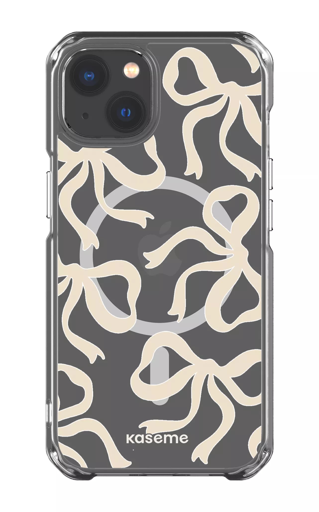 iPhone 13 Clear Case - Magsafe Lace Clear Case -