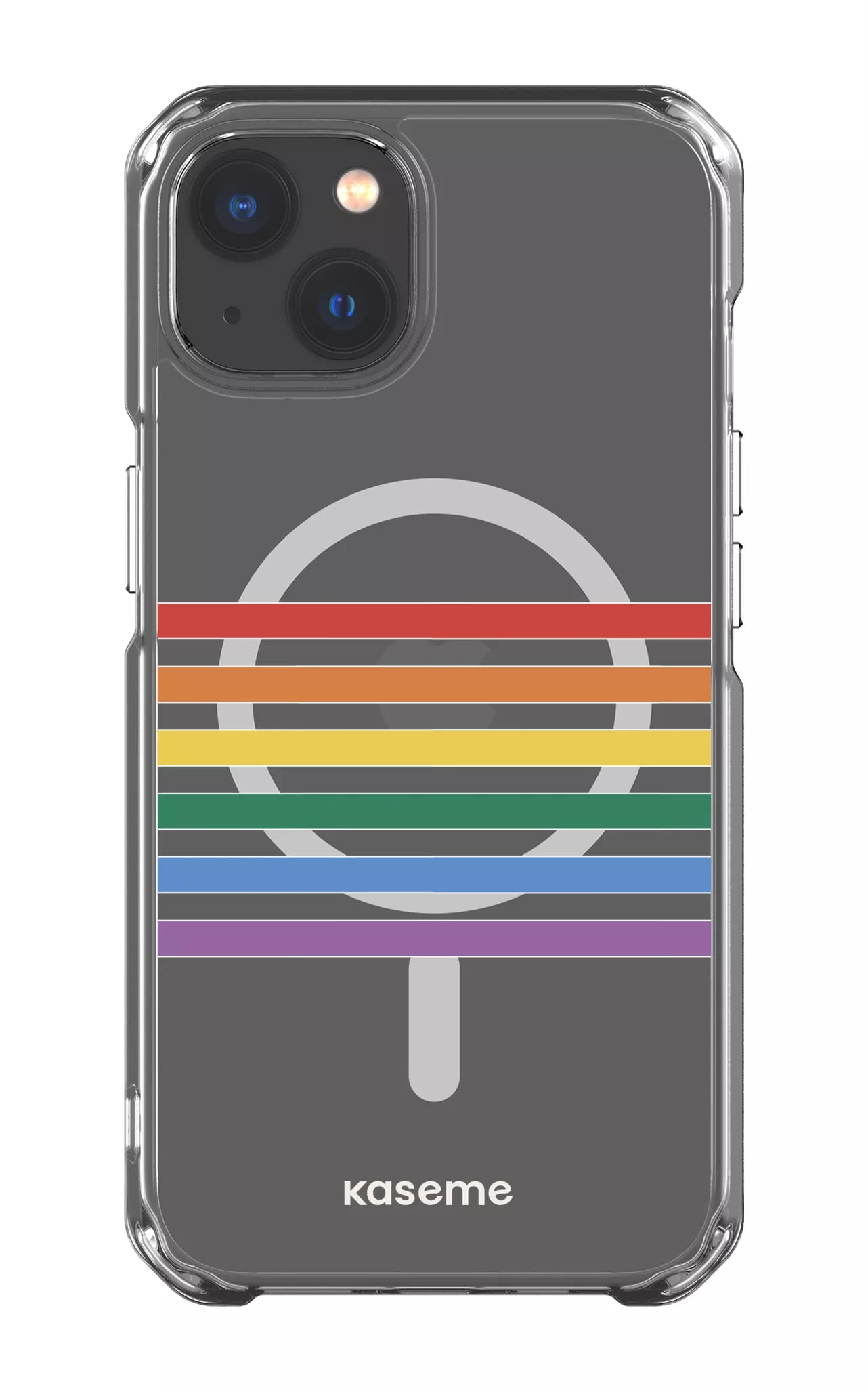 iPhone 13 Clear Case - Magsafe Out and proud Clear Case -