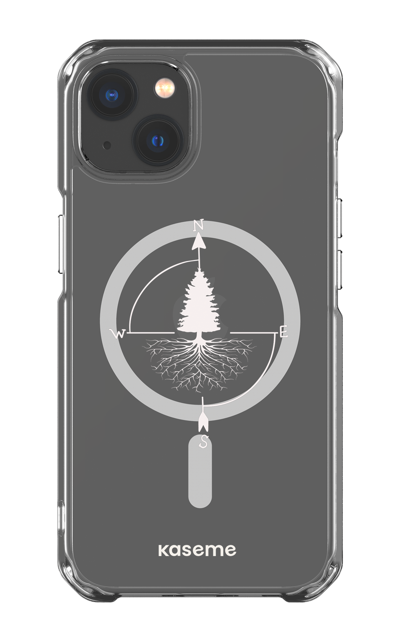 iPhone 13 Clear Case - Magsafe Skyline Clear Case -