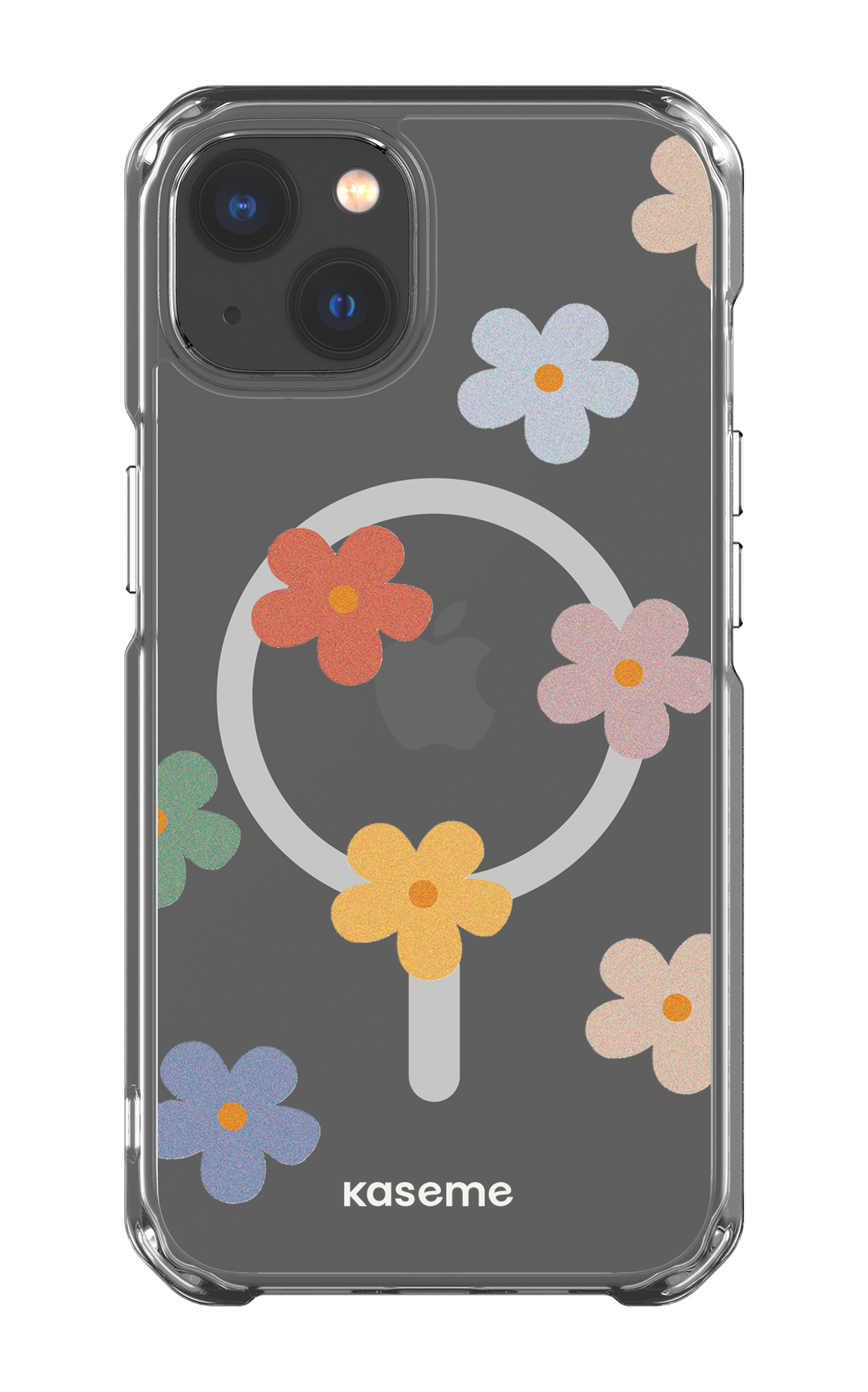 iPhone 13 Clear Case - Magsafe Woodstock Big Clear Case -