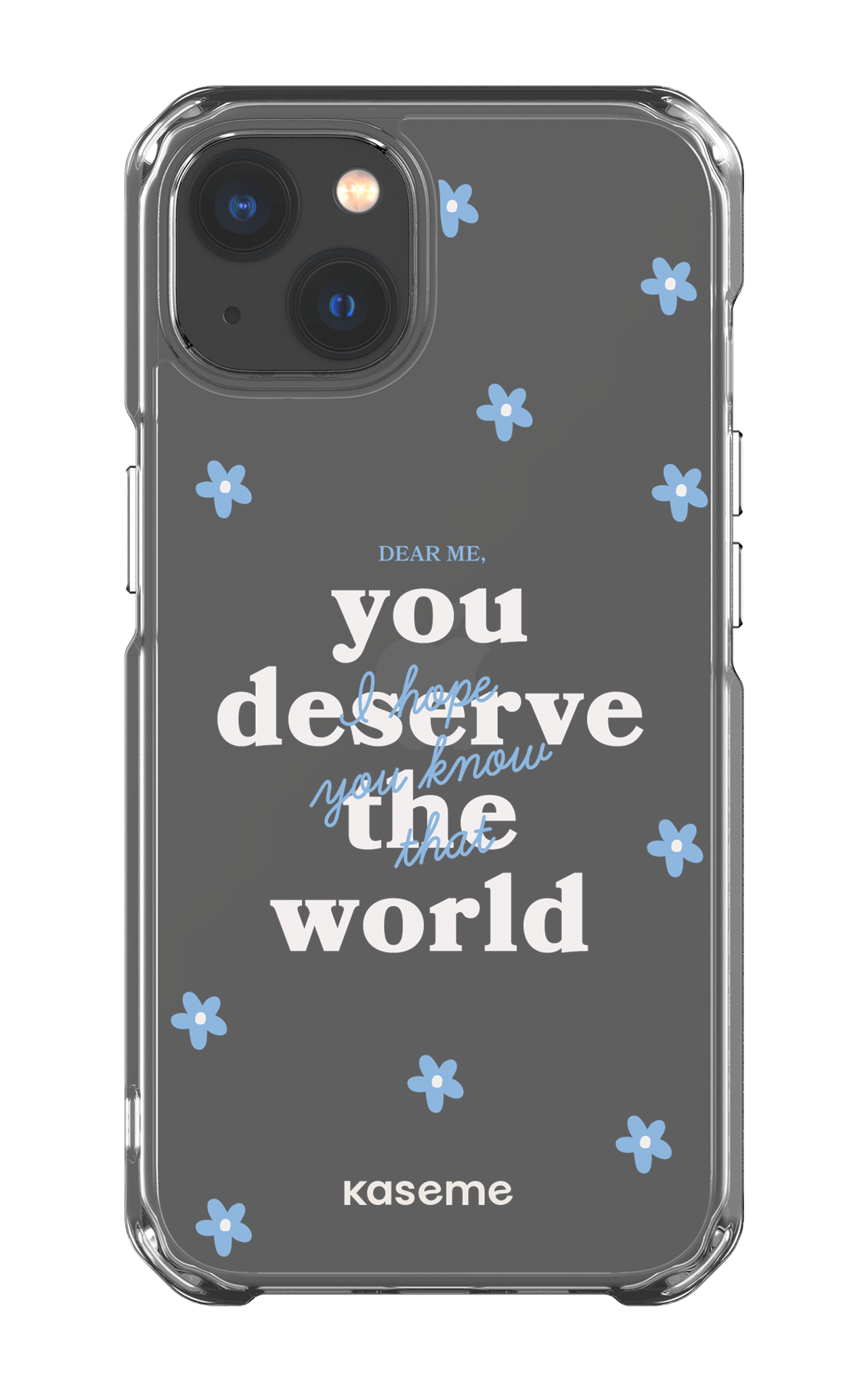 iPhone 13 Clear Case Dear Me clear case -
