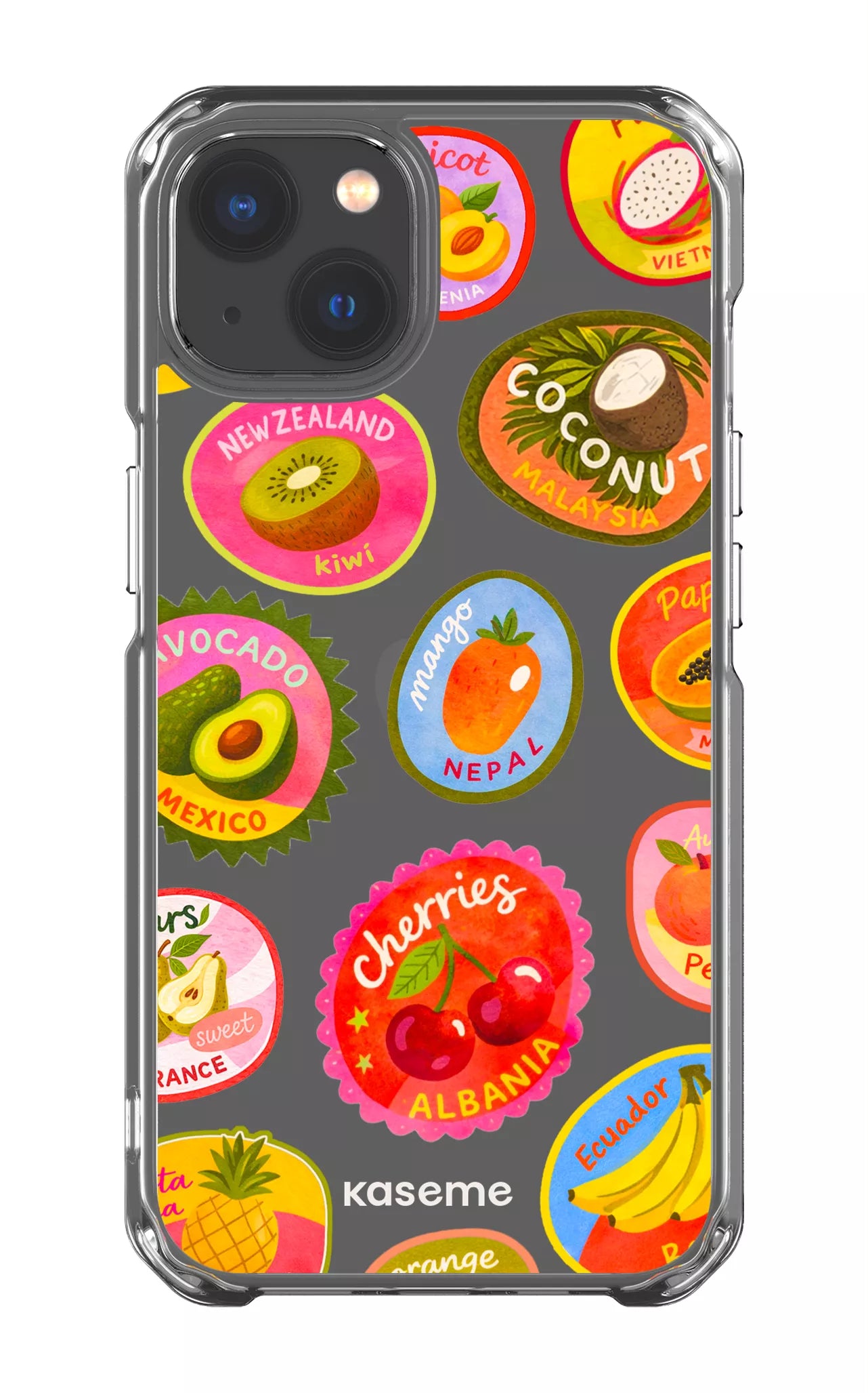 iPhone 13 Clear Case Frutti Clear Case -
