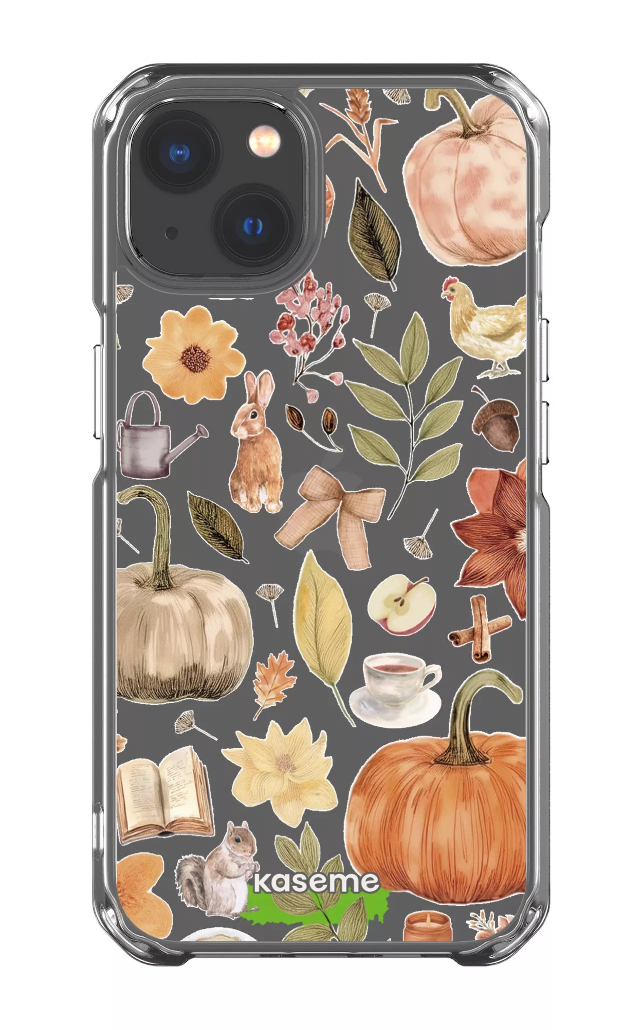 iPhone 13 Clear Case Harvest Hues Clear Case -