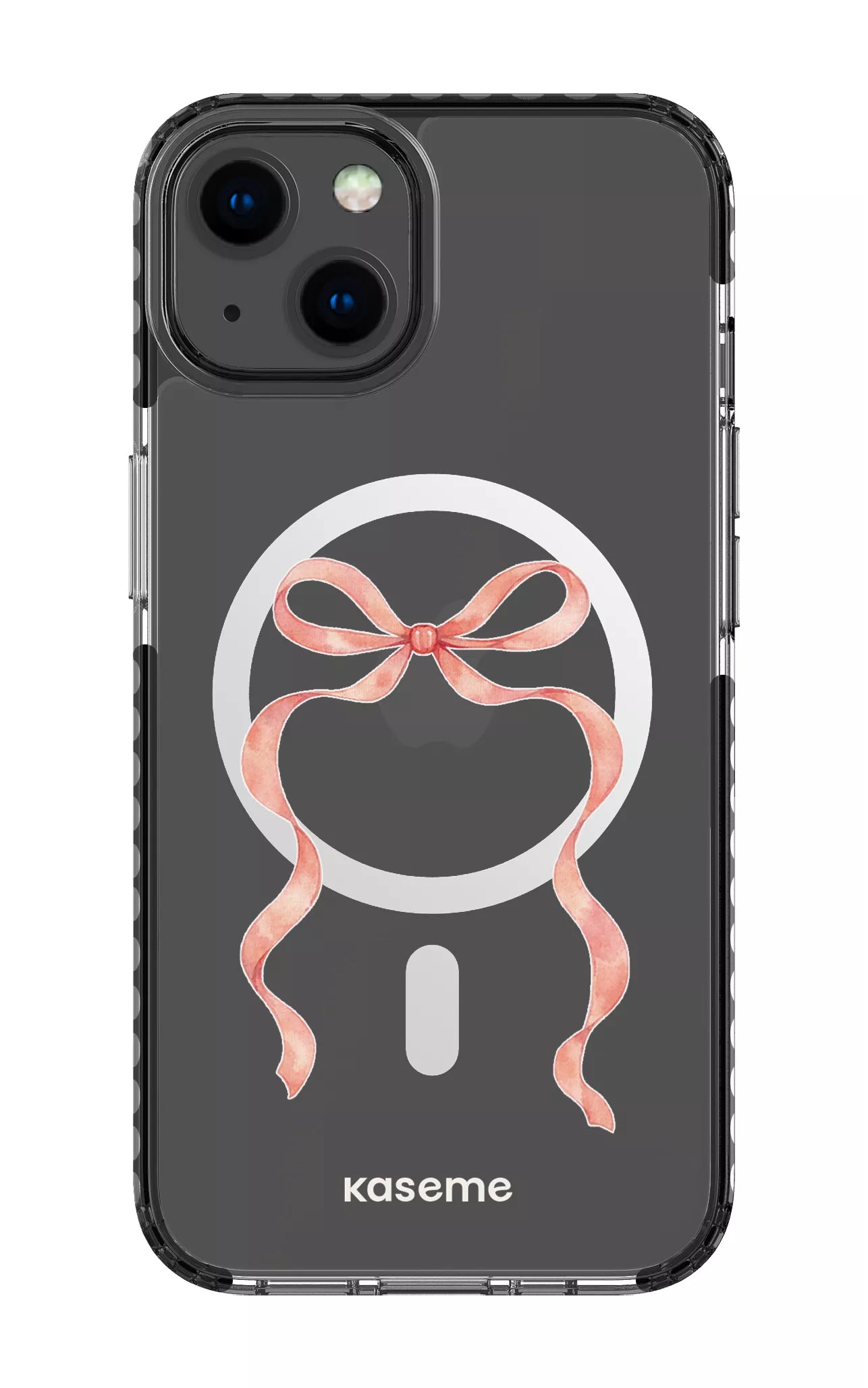 iPhone 13 Clear Case Magsafe - Black Celeste Clear Case -