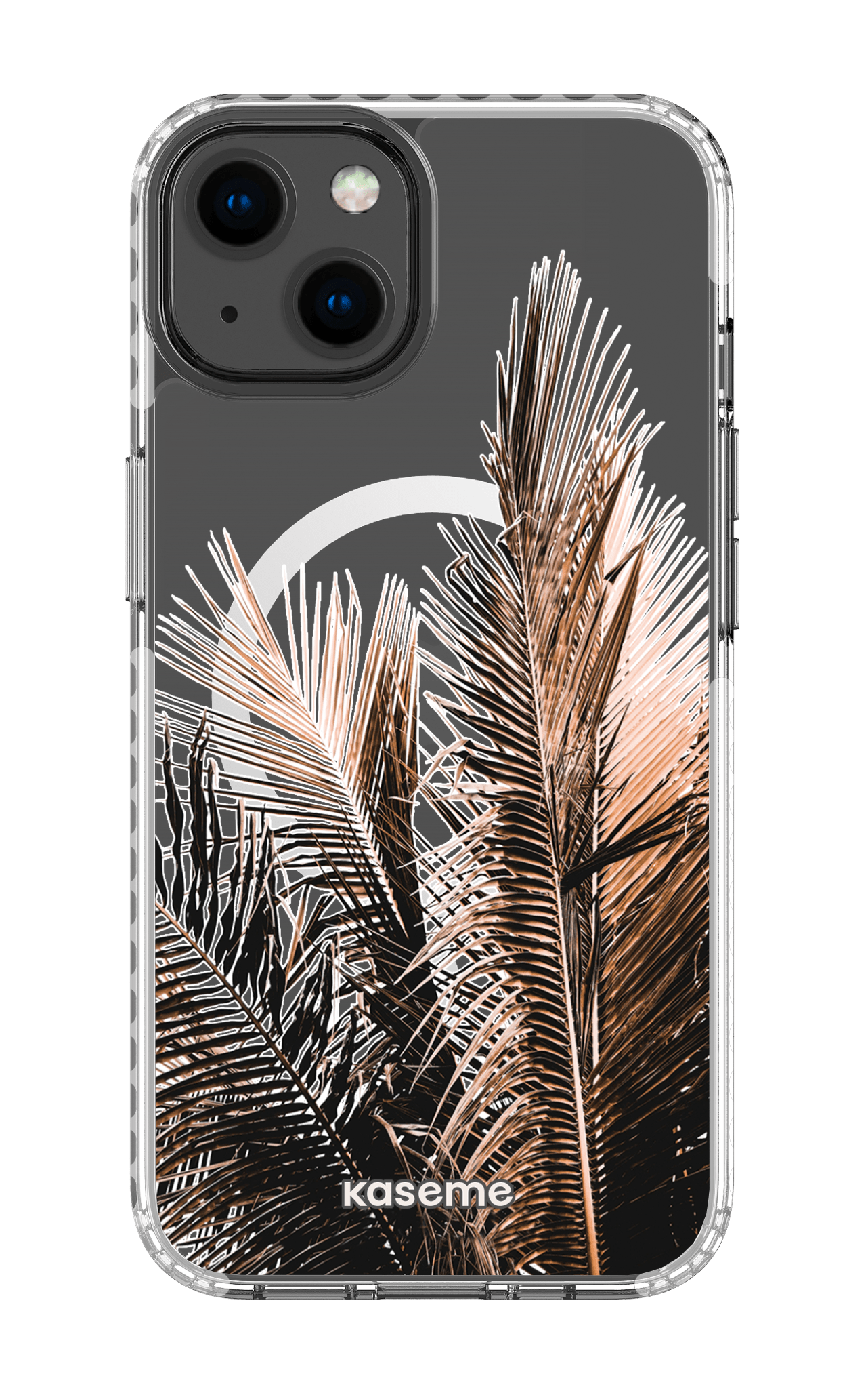 iPhone 13 Clear Case Magsafe - White Cali Clear Case -