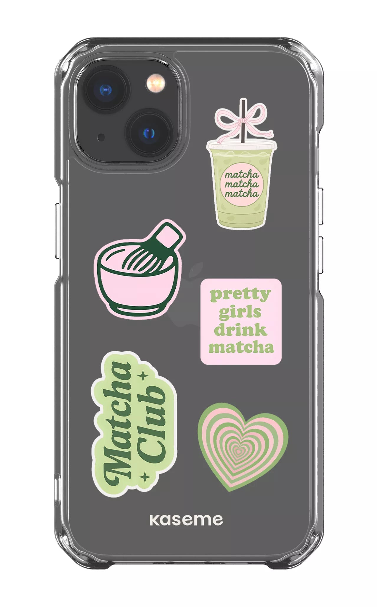 iPhone 13 Clear Case Matcha Clear Case -