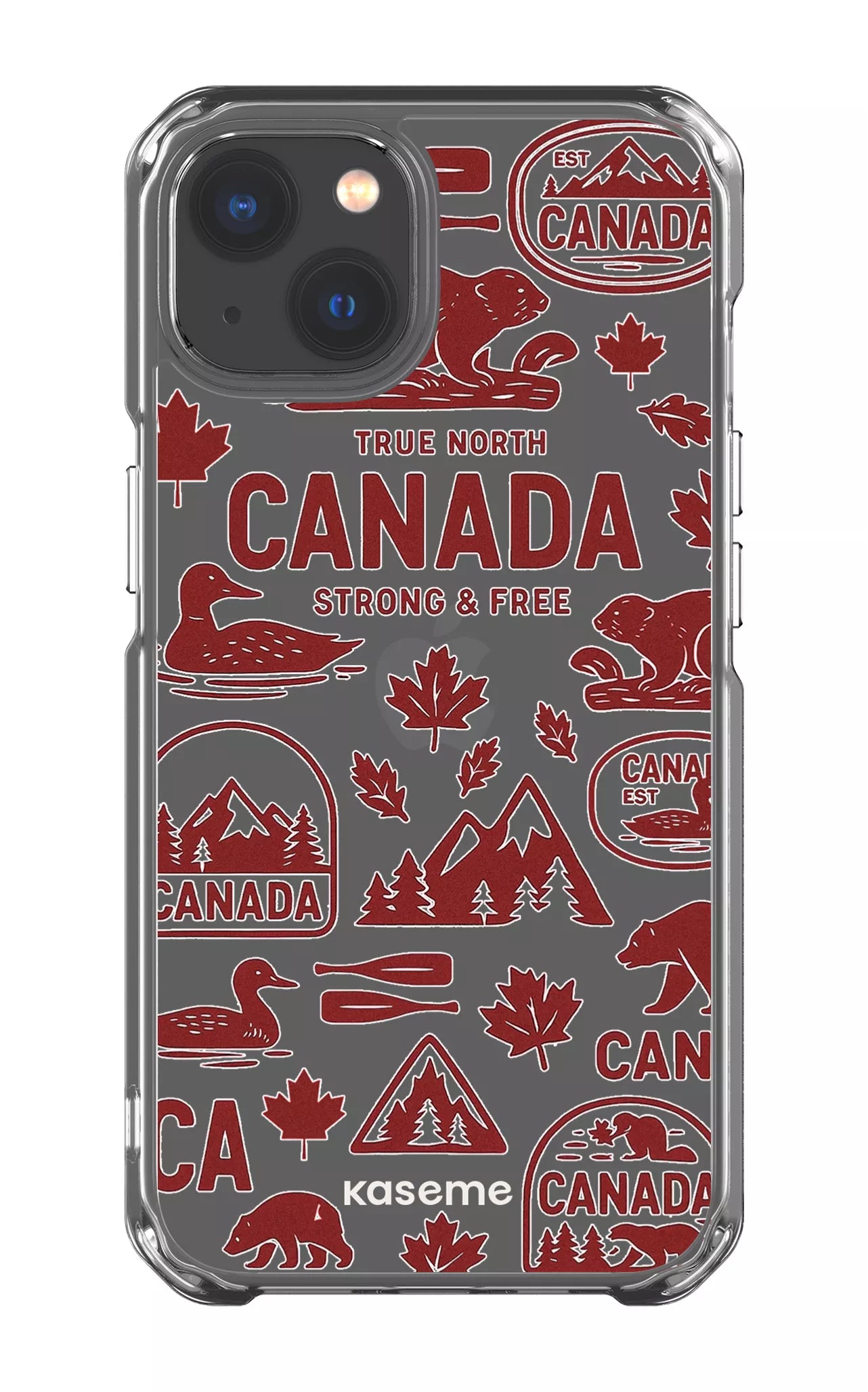 iPhone 13 Clear Case Oh Canada Clear Case -