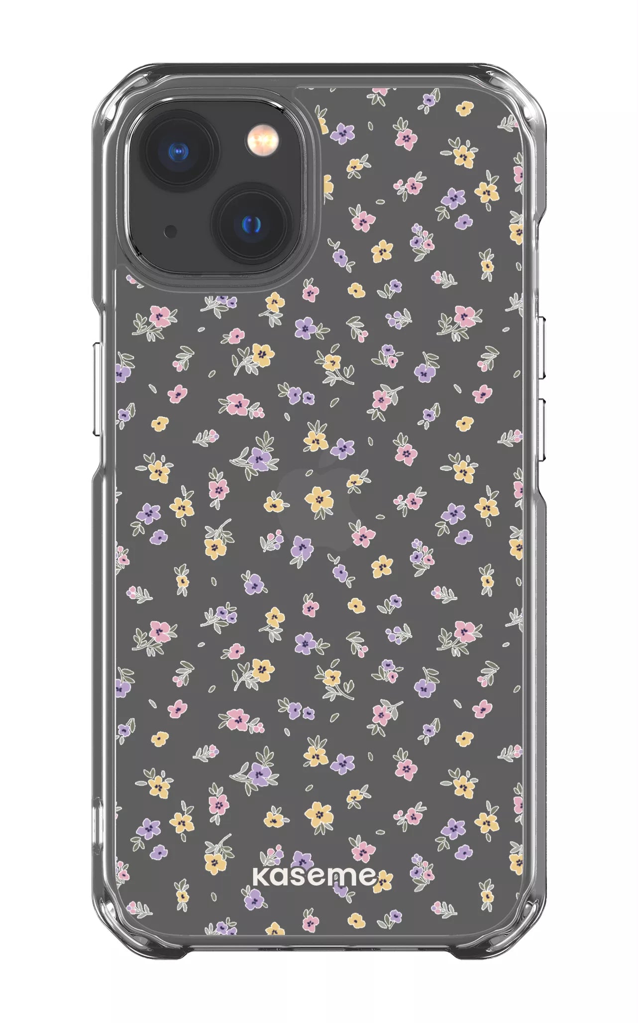 iPhone 13 Clear Case Porcelain Blossom Clear Case -