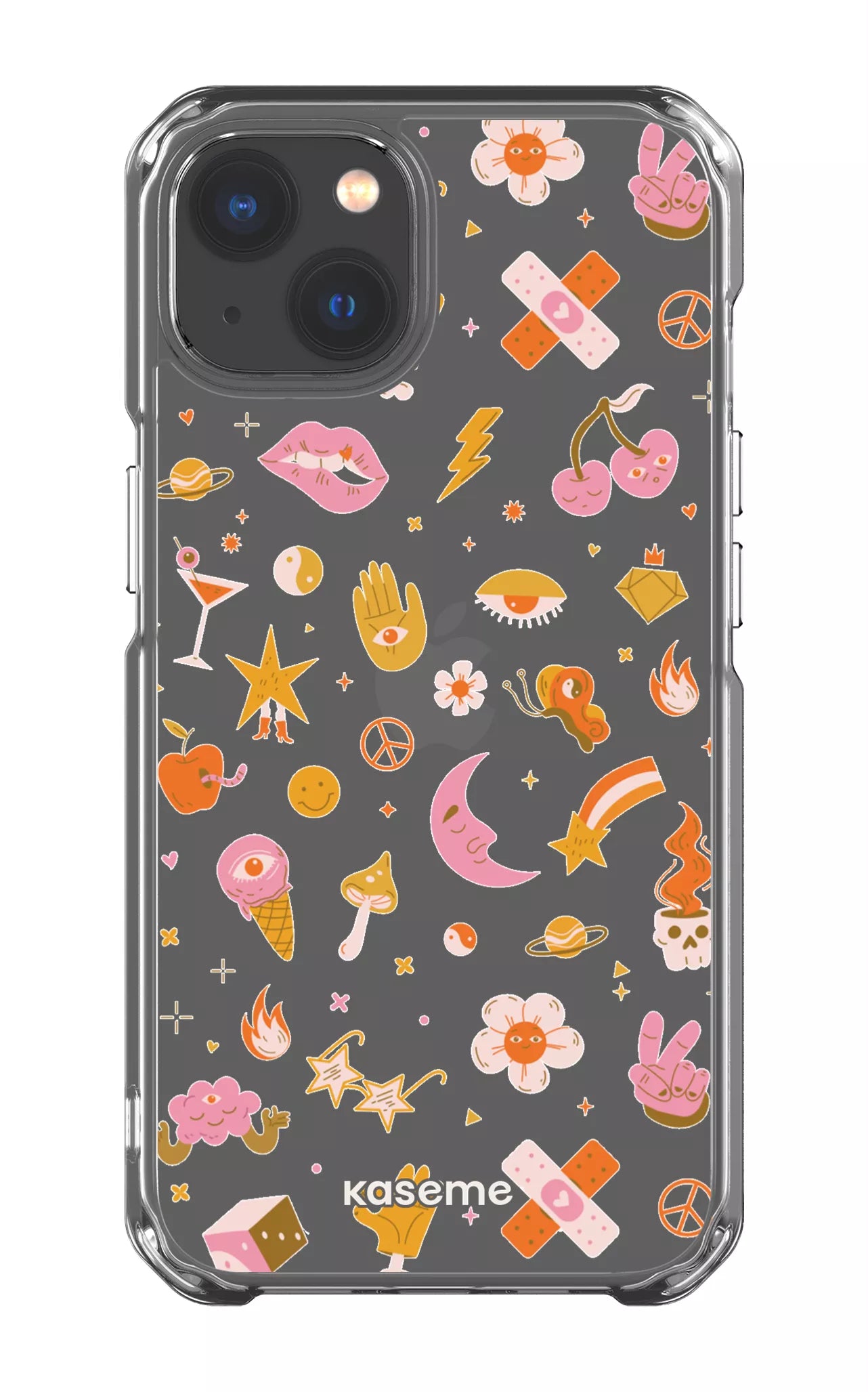 iPhone 13 Clear Case Psycho Clear Case -