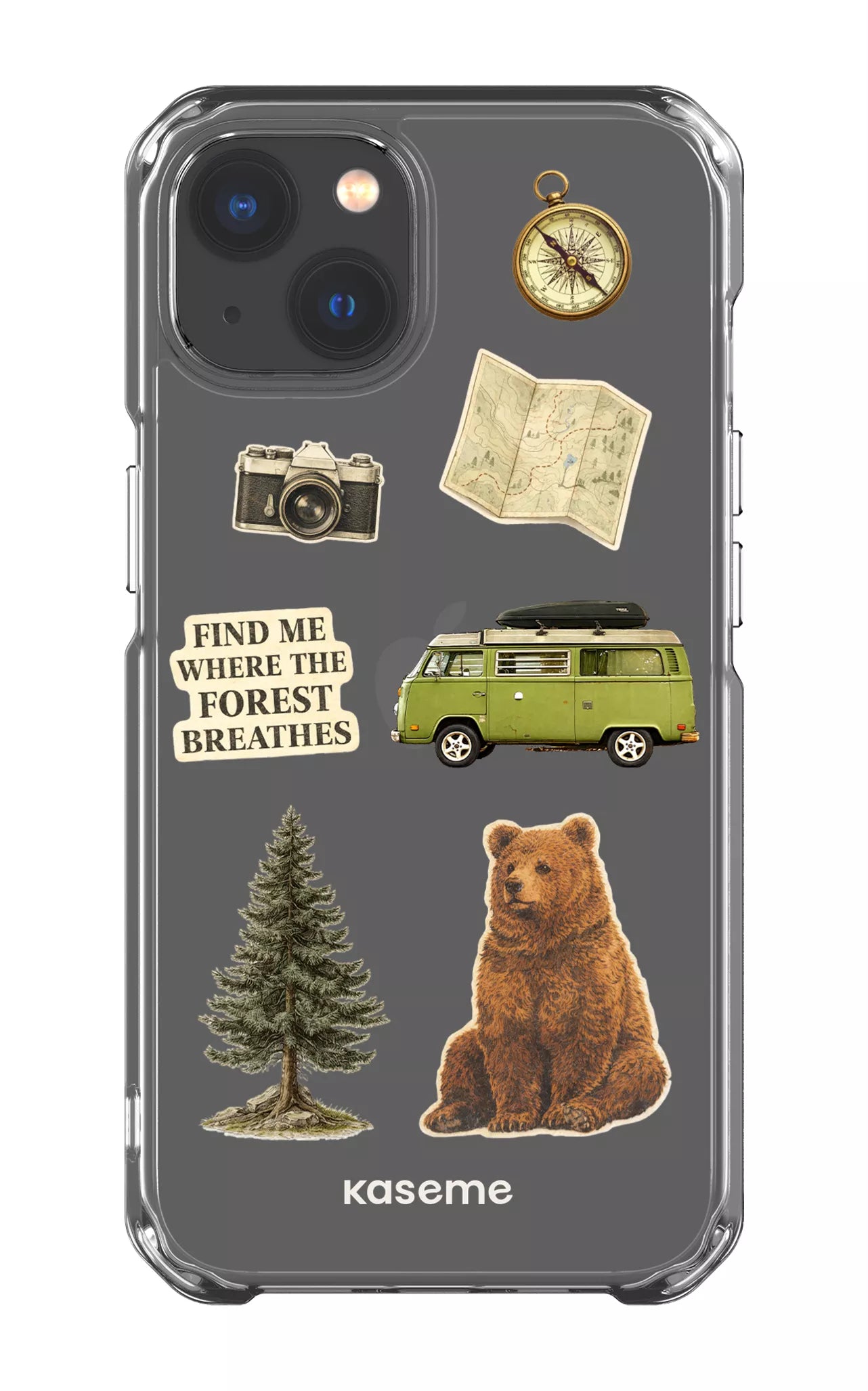 iPhone 13 Clear Case Roamer Clear Case -