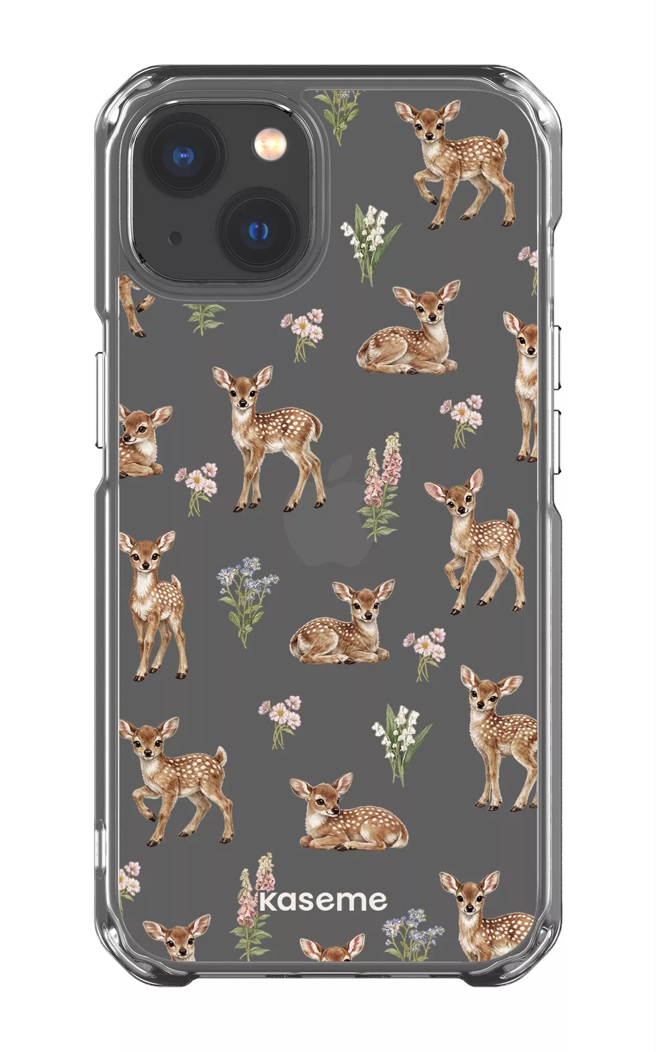iPhone 13 Clear Case Sweet Bambi Clear Case -