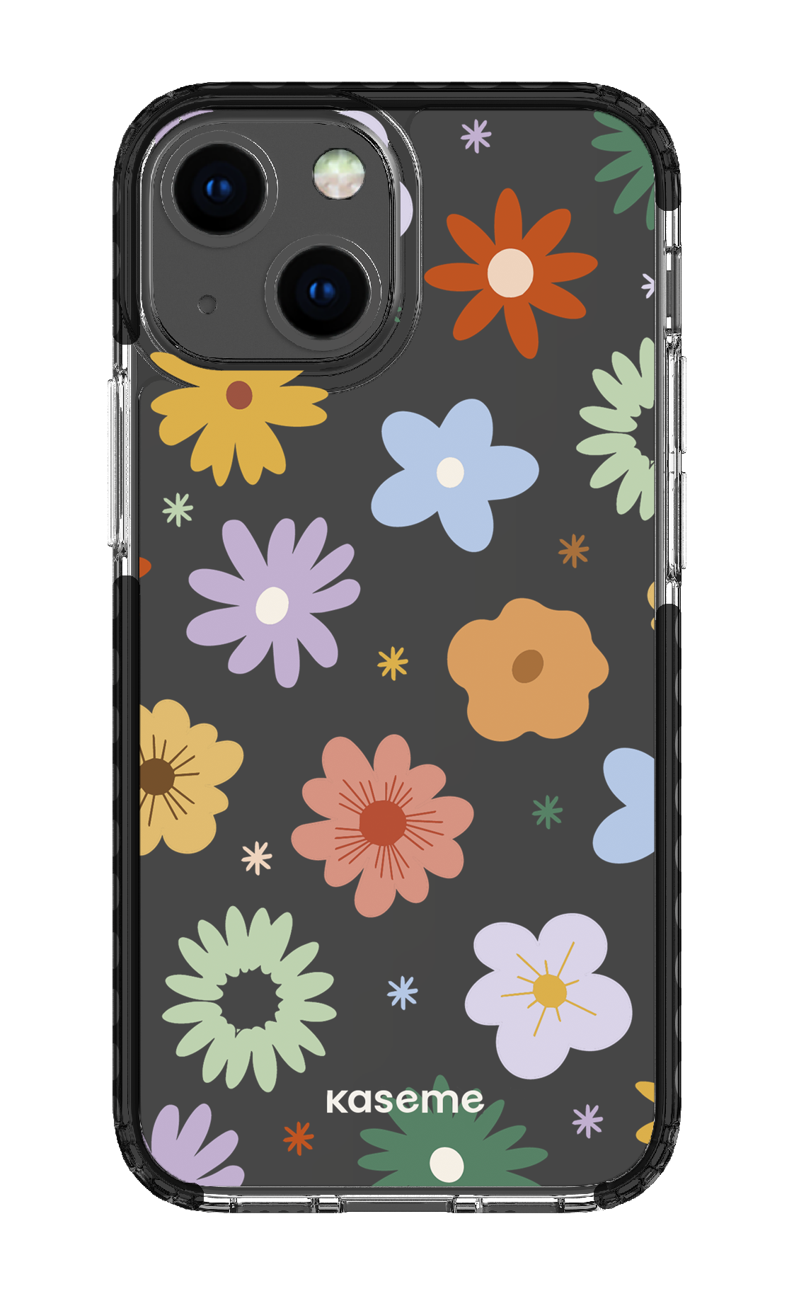 iPhone 13 Mini Clear Case - Black Adore Clear Case -