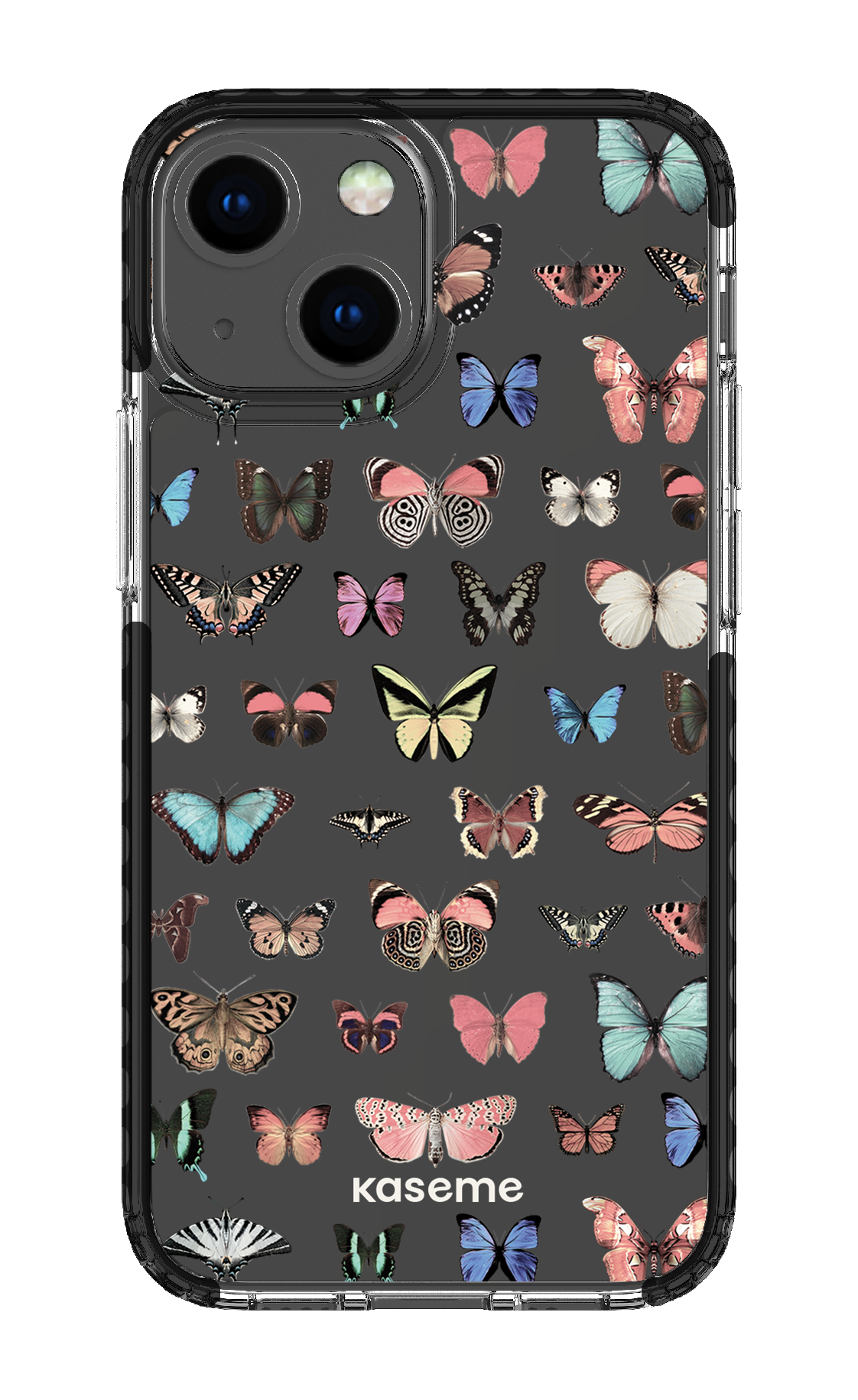 iPhone 13 Mini Clear Case - Black Paloma clear case -