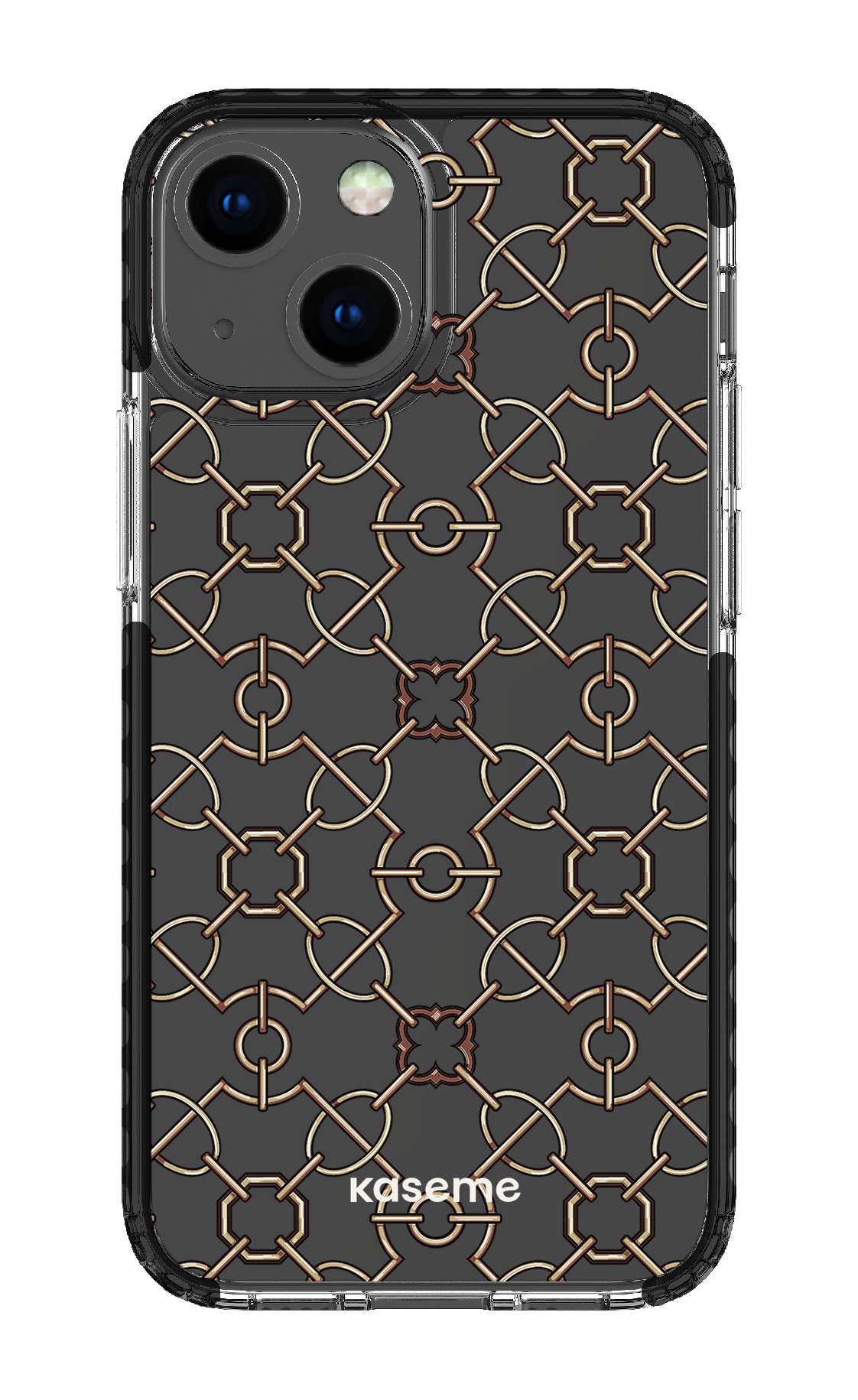 iPhone 13 Mini Clear Case - Black Refined Clear Case -