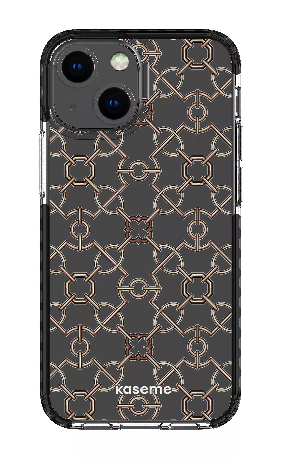 iPhone 13 Mini Clear Case - Black Refined Clear Case -