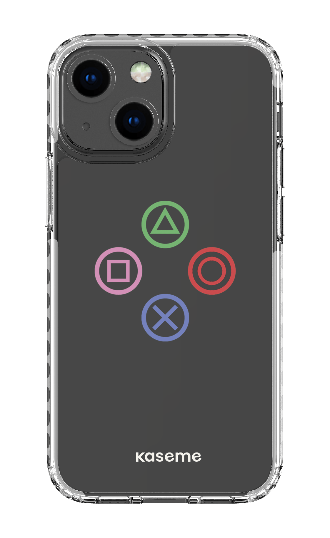 iPhone 13 Mini Clear Case - White Console clear case -