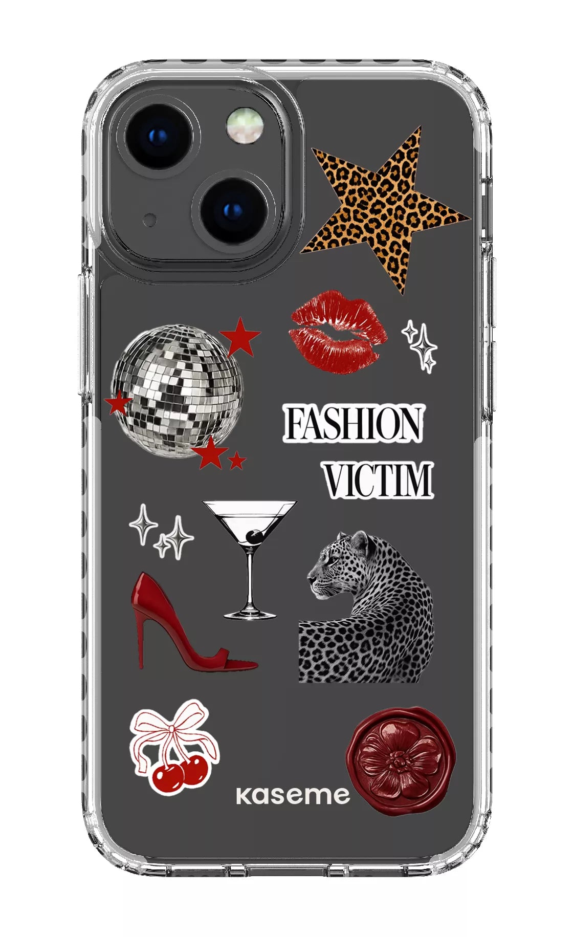 iPhone 13 Mini Clear Case - White Desire Clear Case -
