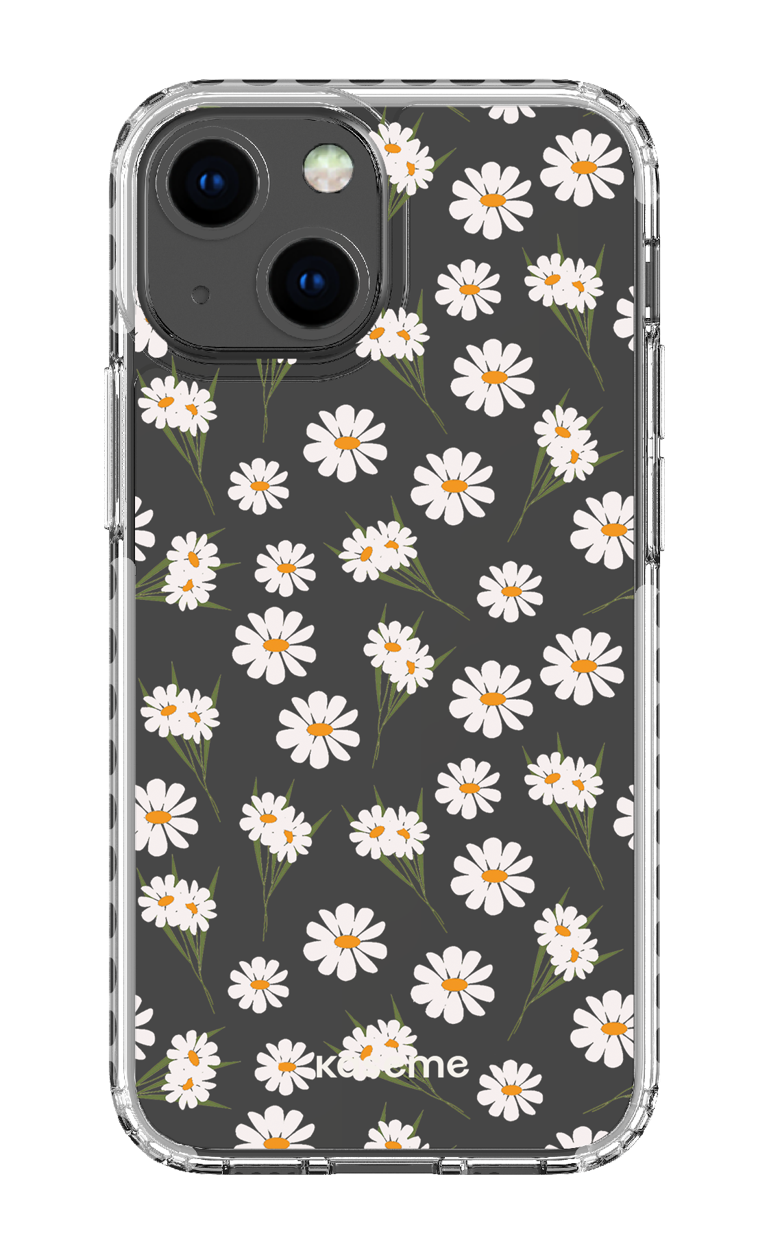 iPhone 13 Mini Clear Case - White Jane Clear Case -
