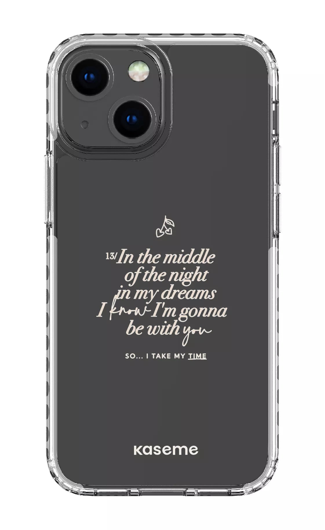 iPhone 13 Mini Clear Case - White Ready For It Clear Case -