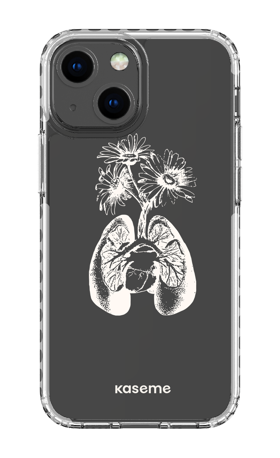 iPhone 13 Mini Clear Case - White Revival clear case -