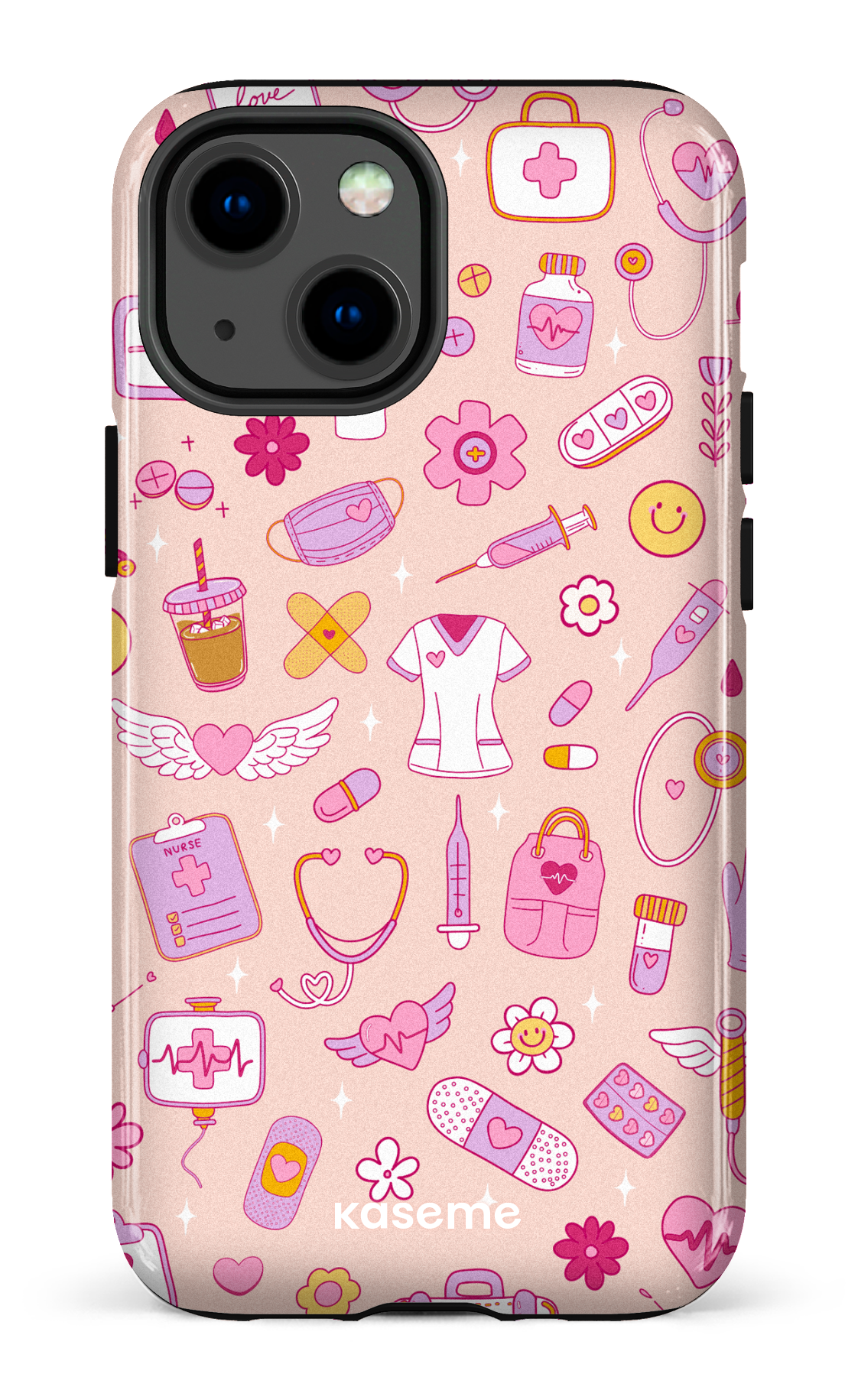 iPhone 13 Mini Tough Code Pink -