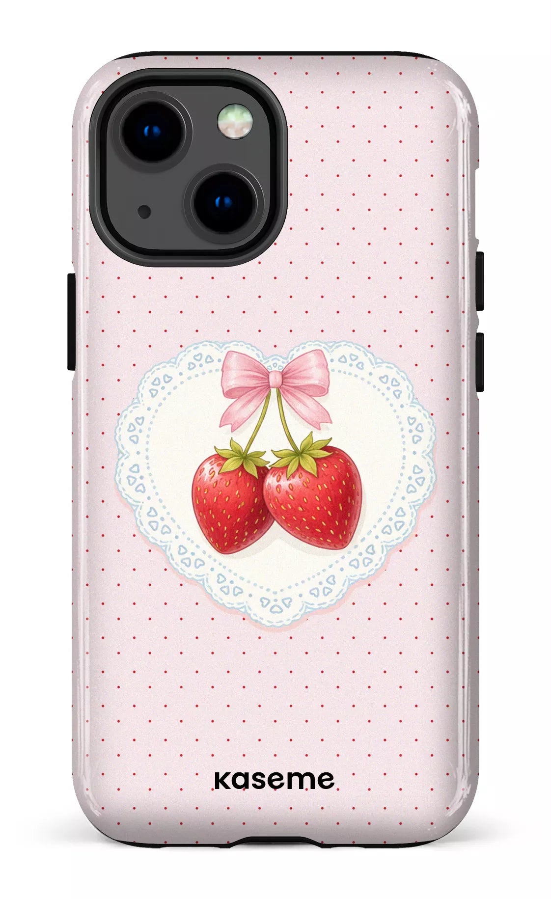 iPhone 13 Mini Tough Fresa Lace Pink -