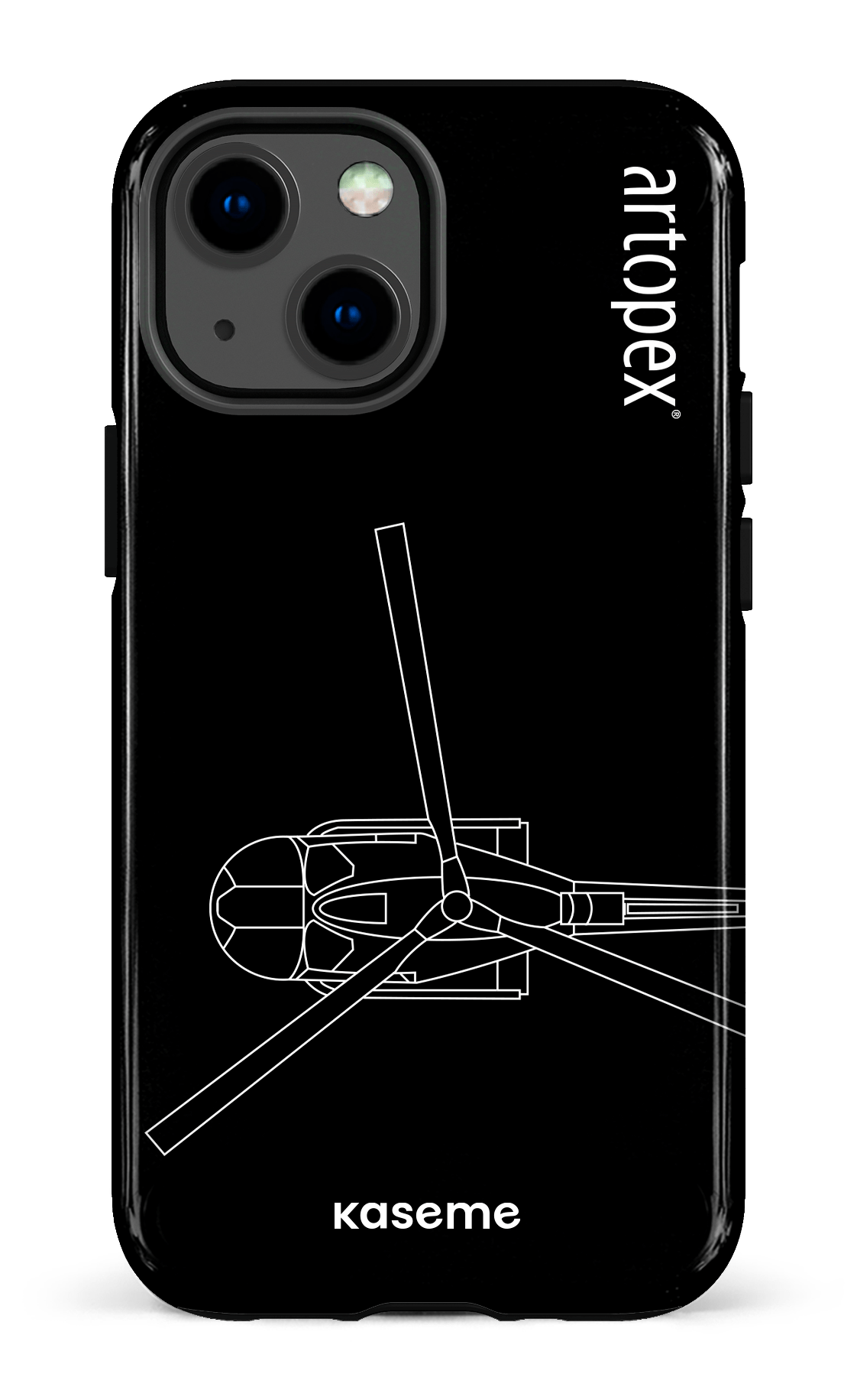 iPhone 13 Mini Tough L'hélico par Artopex -