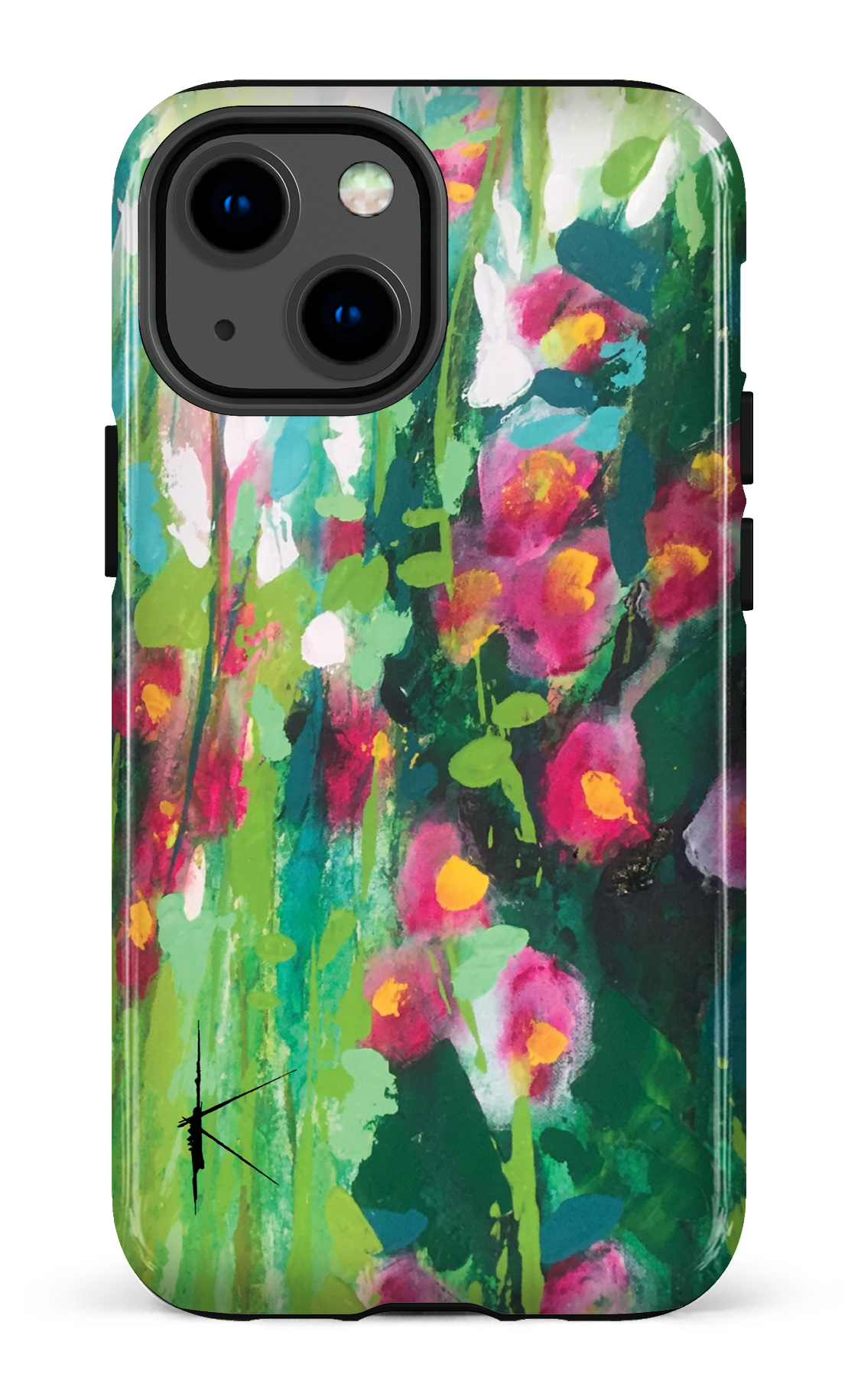 iPhone 13 Mini Tough La Rose Trémière par Kristine Girard -
