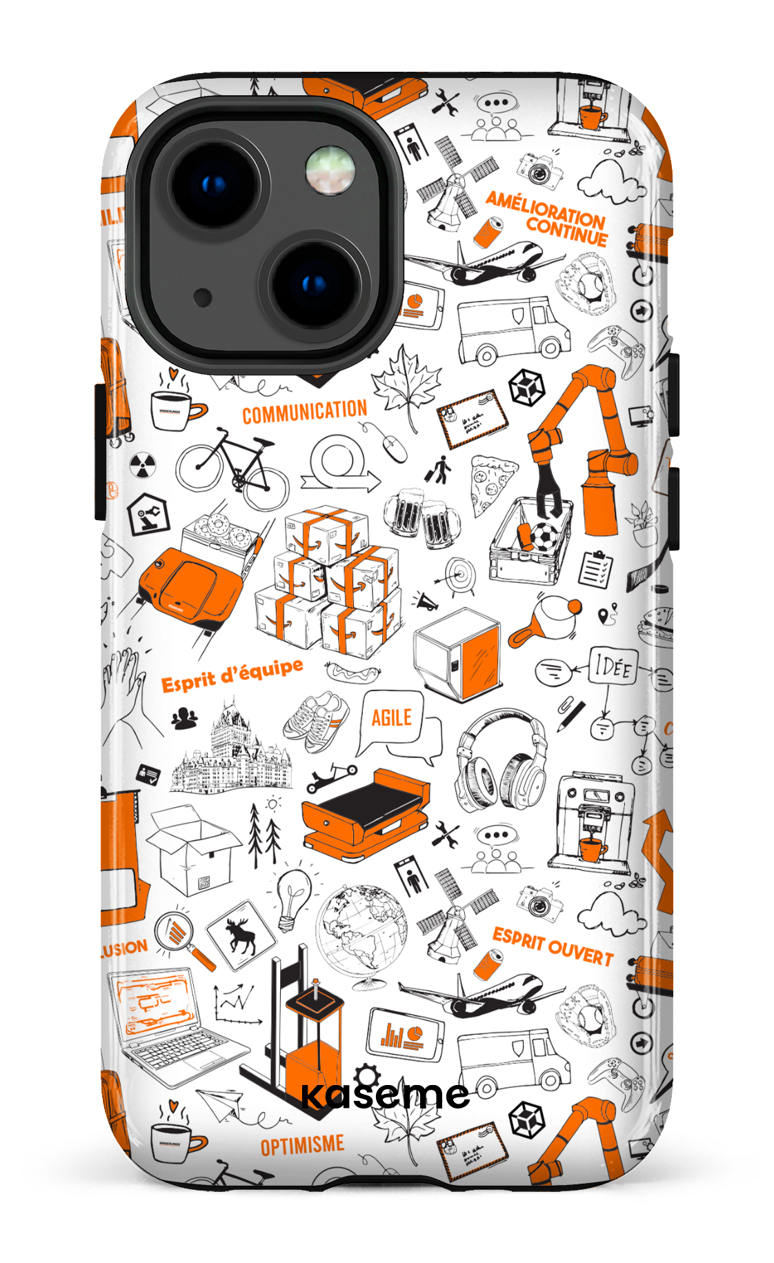 iPhone 13 Mini Tough Murale Vanderlande -