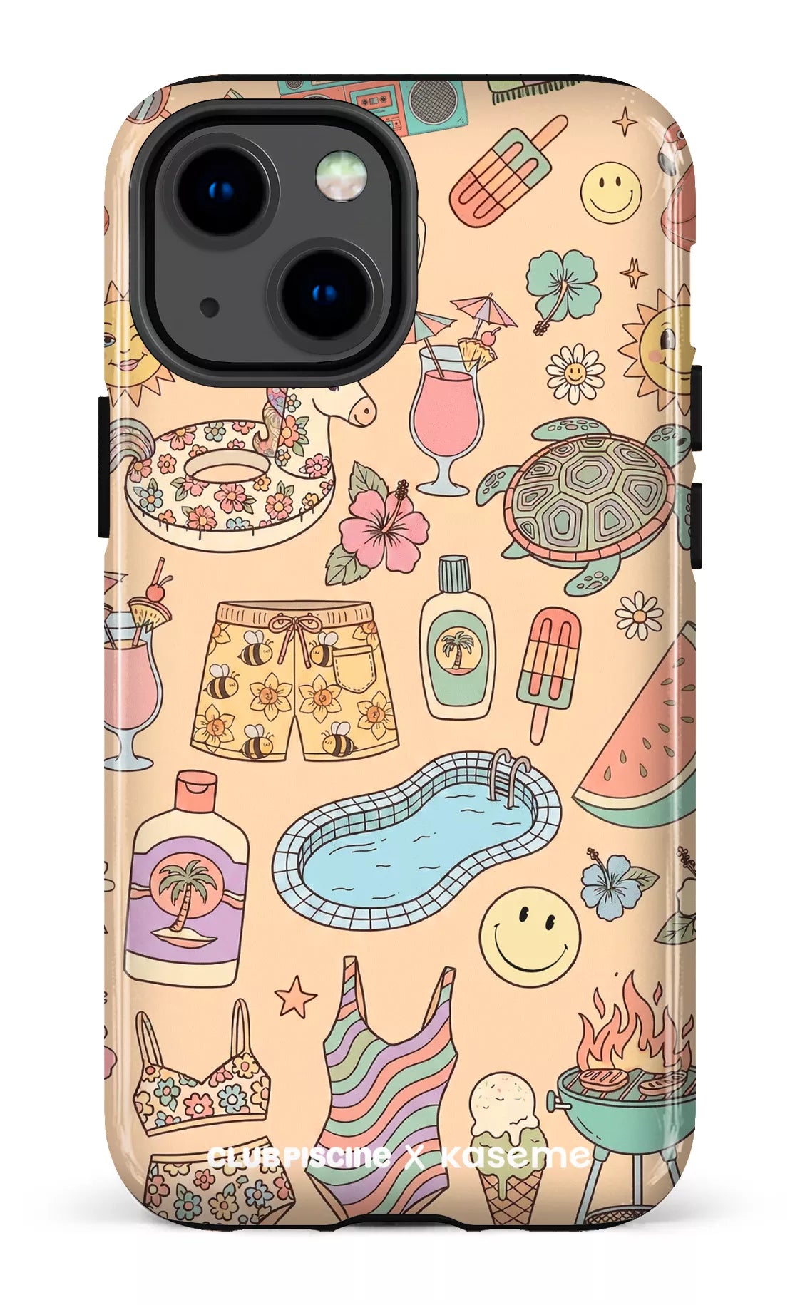 iPhone 13 Mini Tough Summer Icon by Club Piscine -