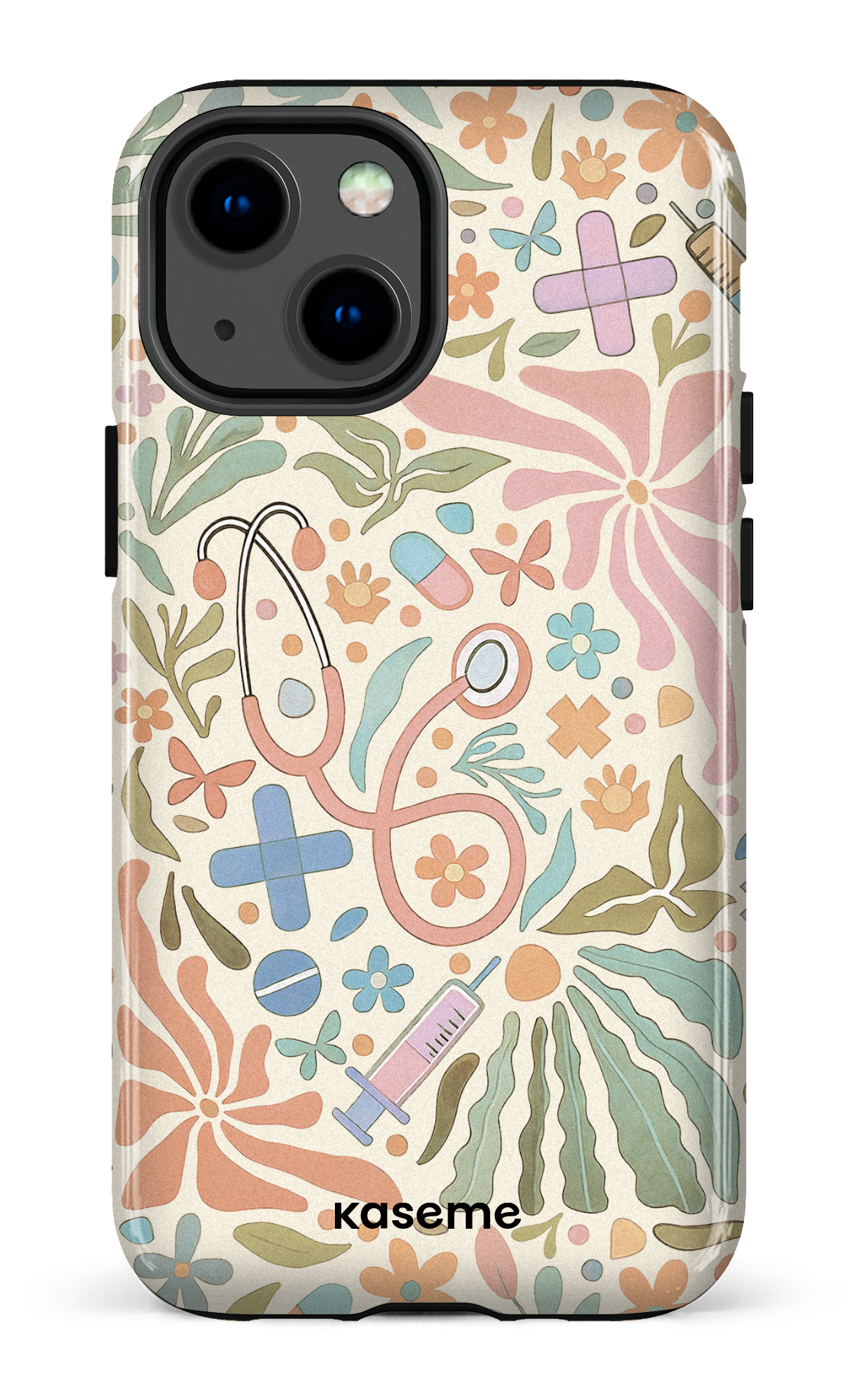 iPhone 13 Mini Tough VitaBloom Beige -