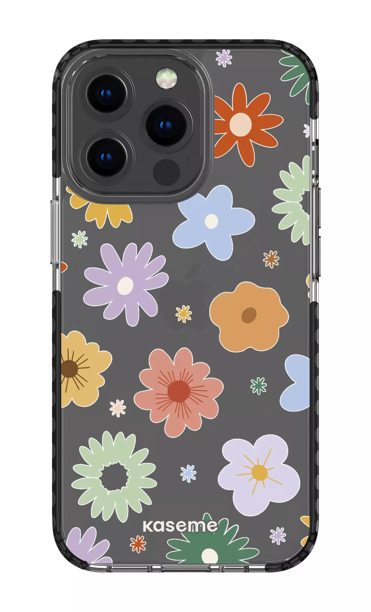 iPhone 13 Pro Clear Case - Black Adore Clear Case -