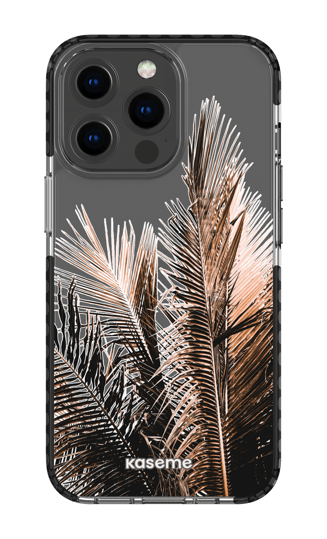 iPhone 13 Pro Clear Case - Black Cali Clear Case -