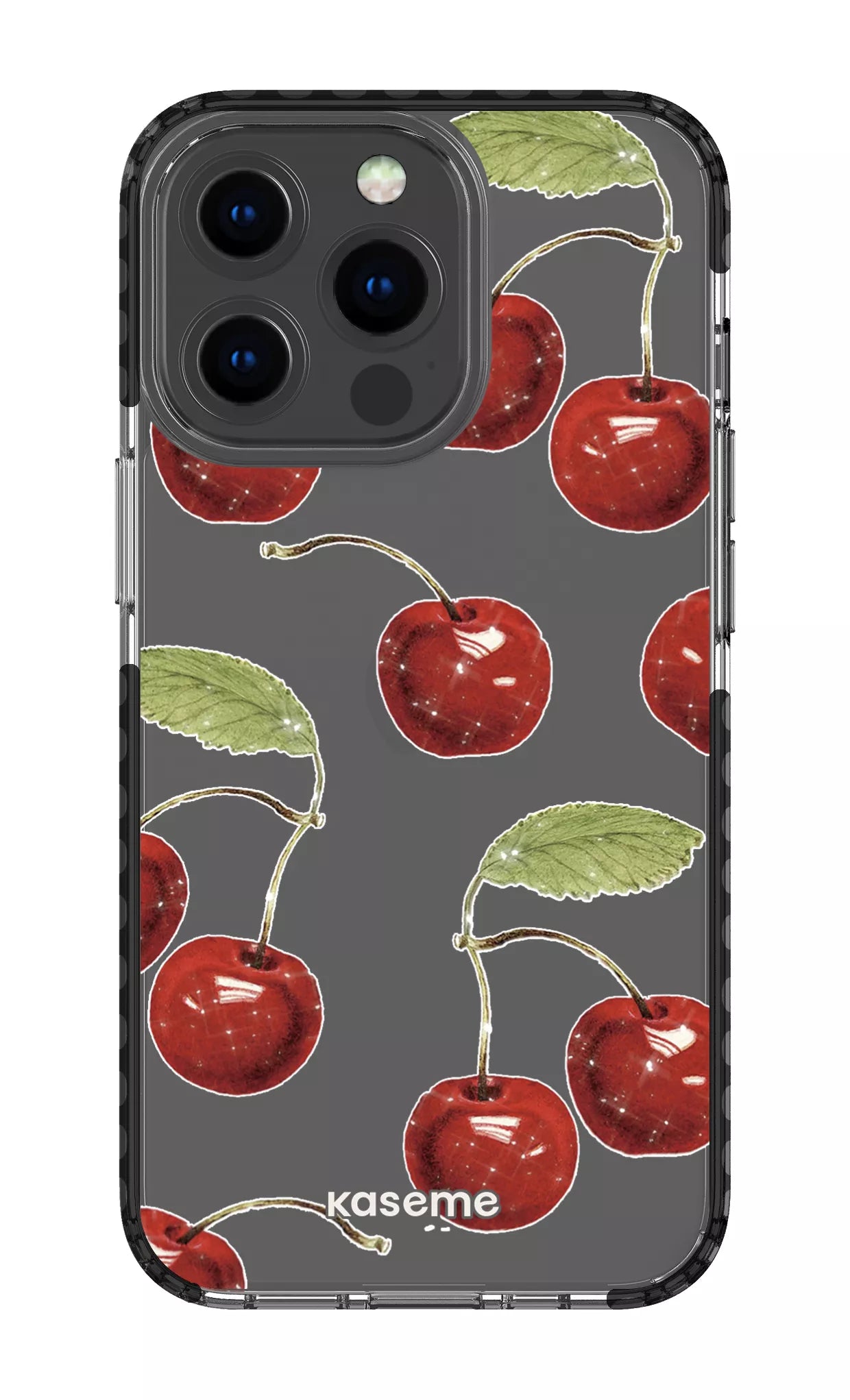 iPhone 13 Pro Clear Case - Black Juicy Clear Case -