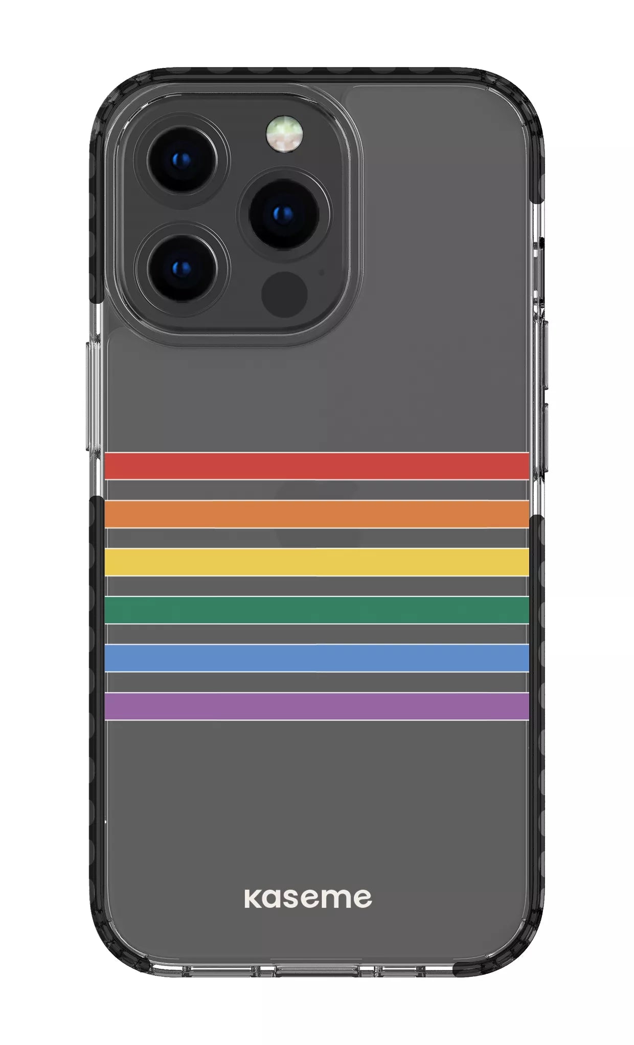 iPhone 13 Pro Clear Case - Black Out and proud Clear Case -