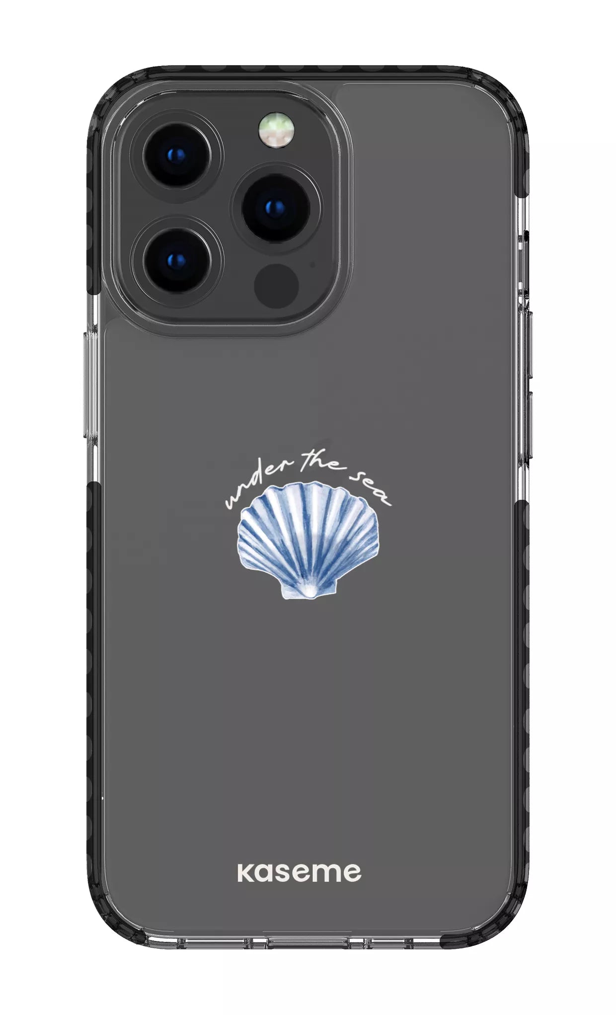 iPhone 13 Pro Clear Case - Black Sealia Clear Case -