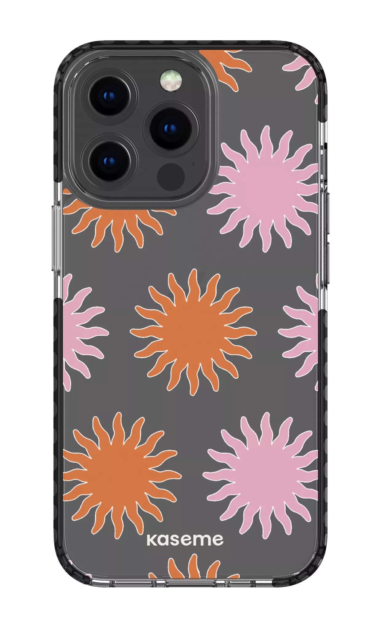 iPhone 13 Pro Clear Case - Black Vitamin Sea Clear Case -