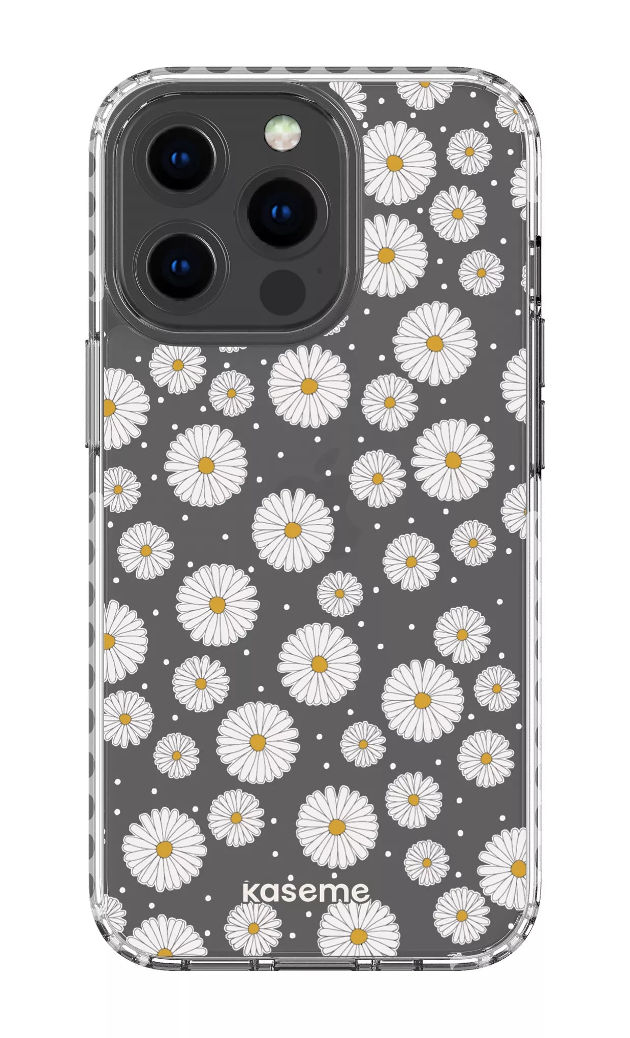 iPhone 13 Pro Clear Case - White Ashley Clear Case -