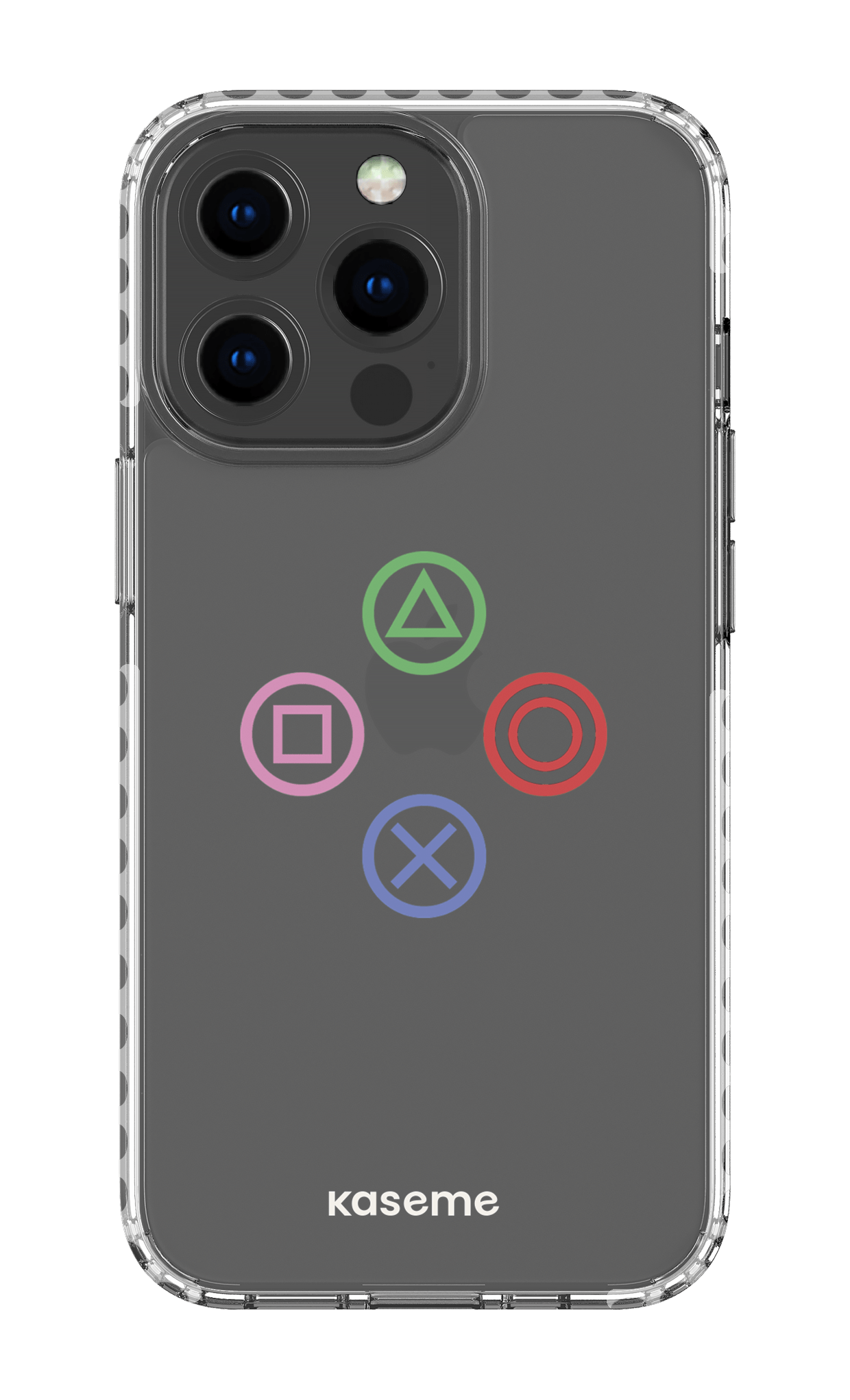 iPhone 13 Pro Clear Case - White Console Clear Case -