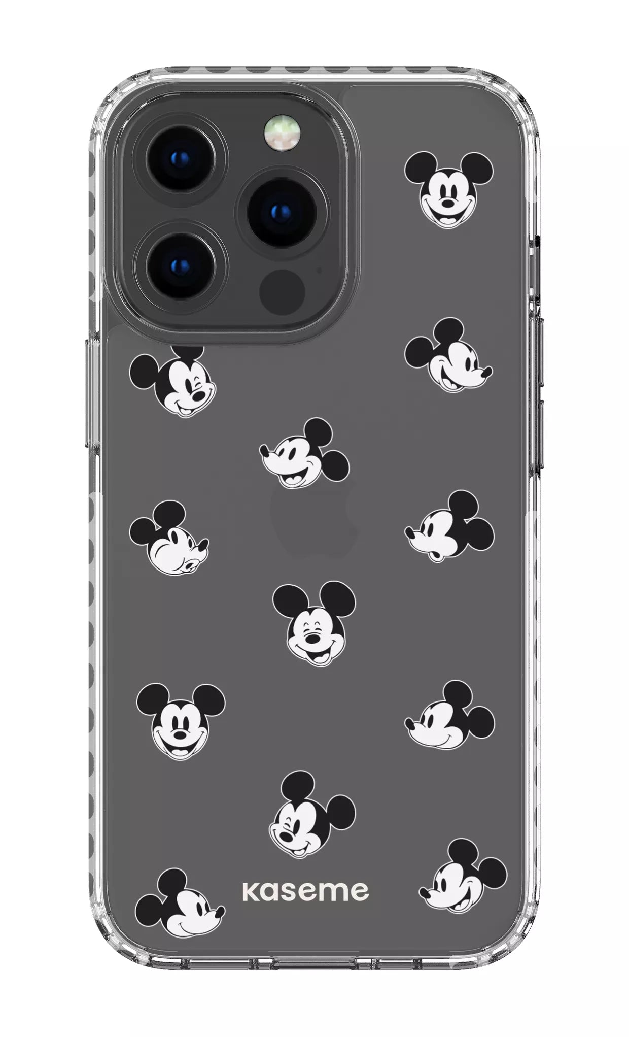 iPhone 13 Pro Clear Case - White Joyland Clear Case -