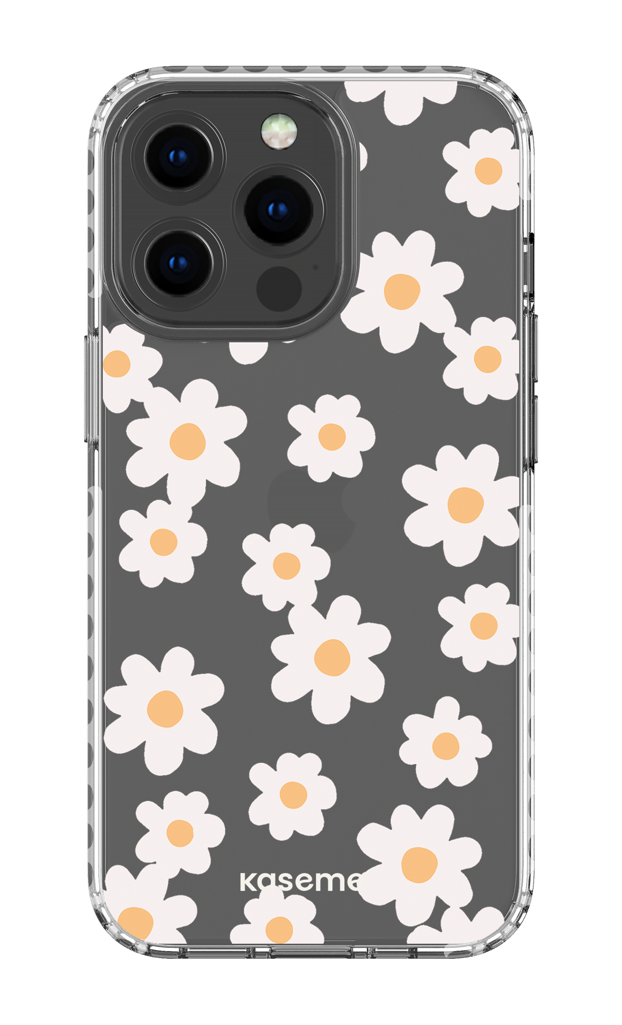iPhone 13 Pro Clear Case - White May Clear Case -