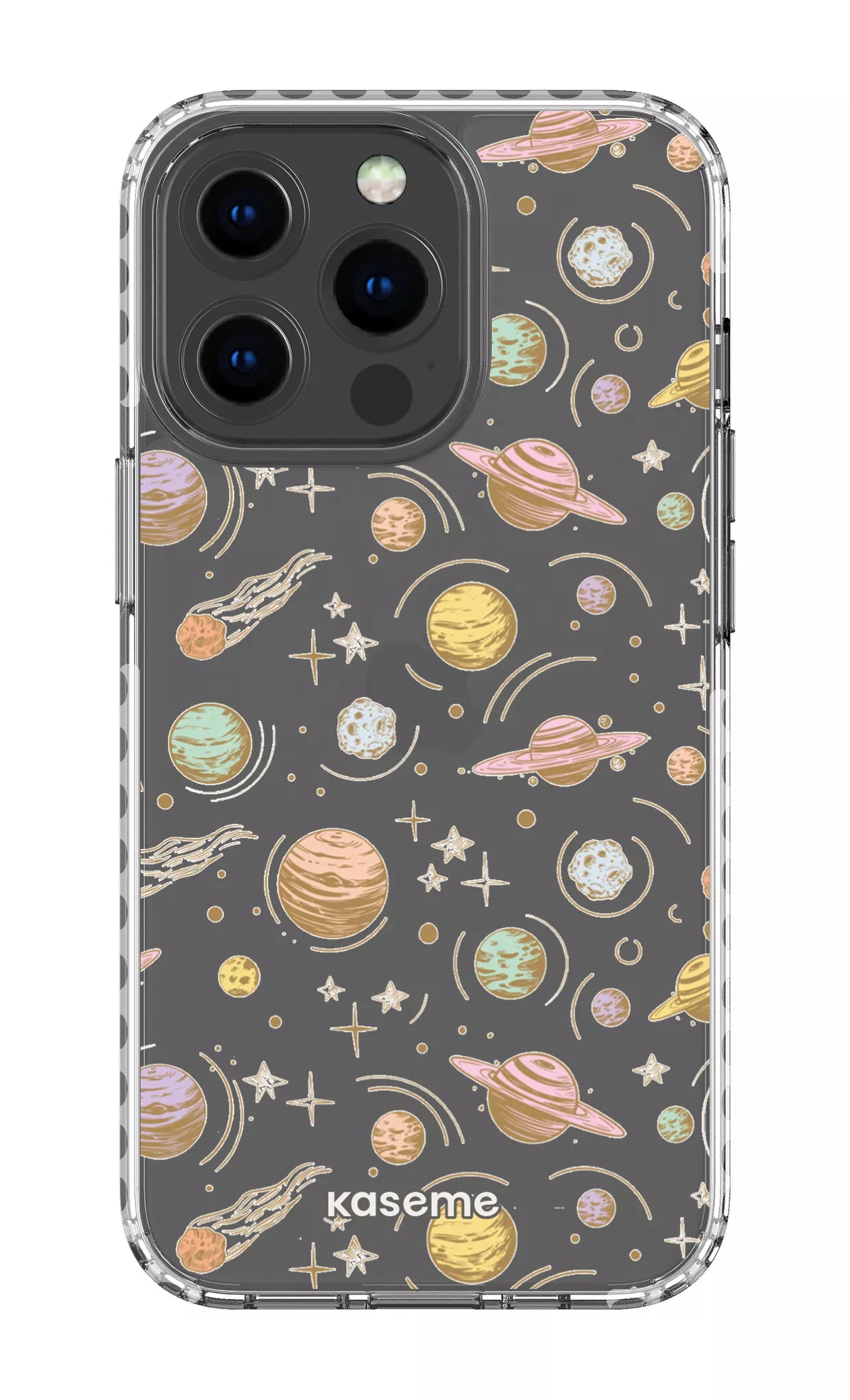 iPhone 13 Pro Clear Case - White Solar Clear Case -