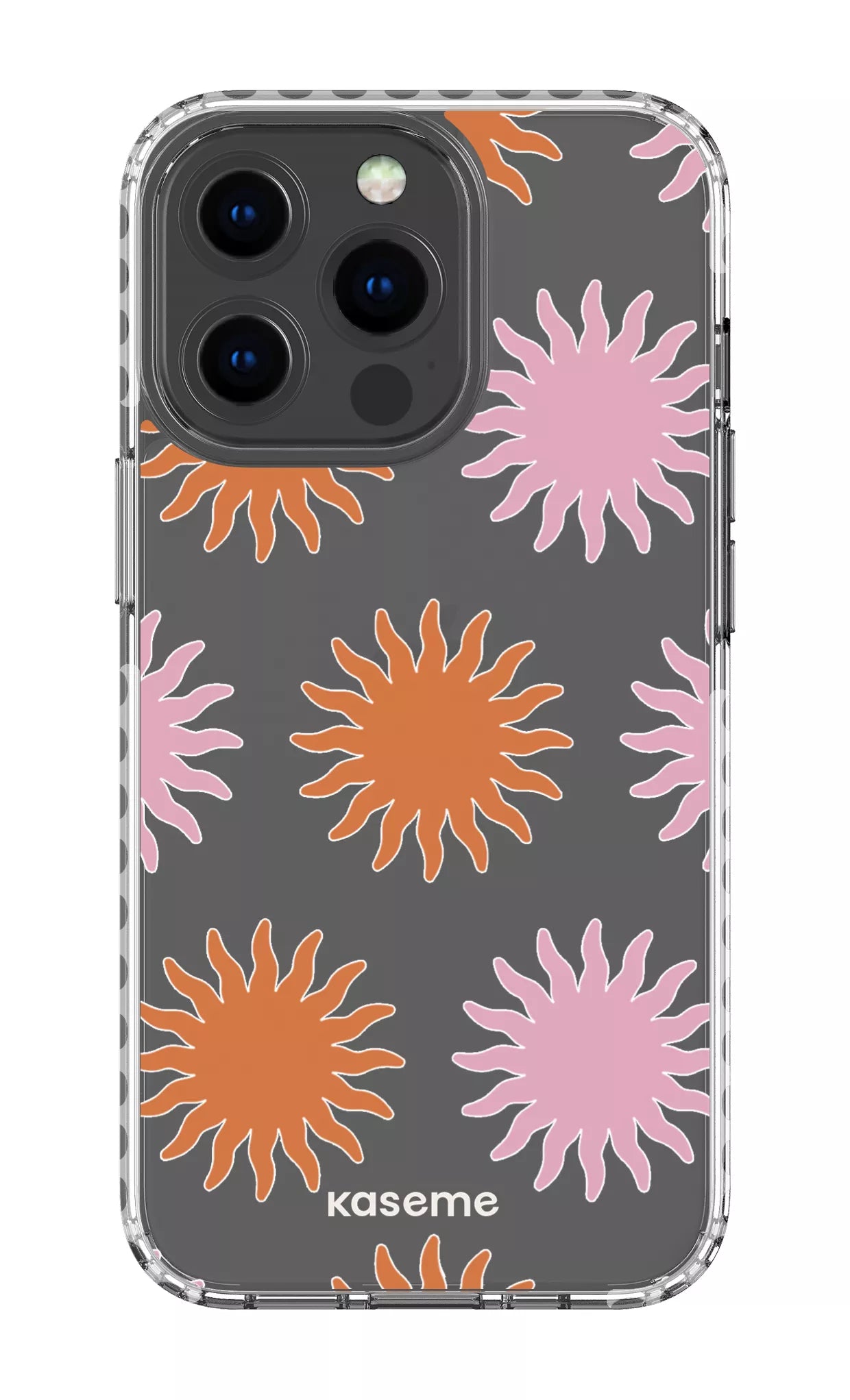 iPhone 13 Pro Clear Case - White Vitamin Sea Clear Case -