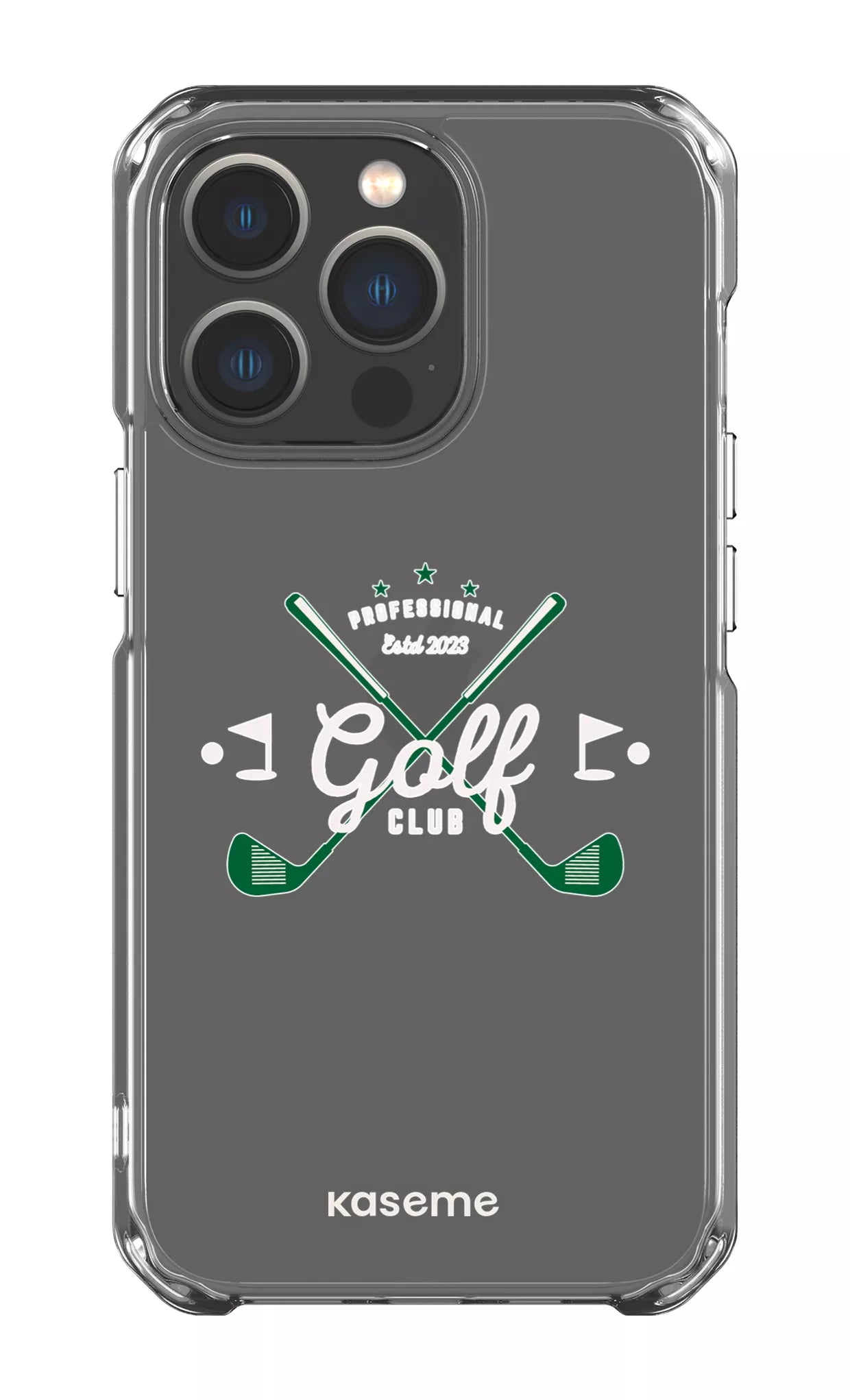 iPhone 13 Pro Clear Case Bogey Clear Case -