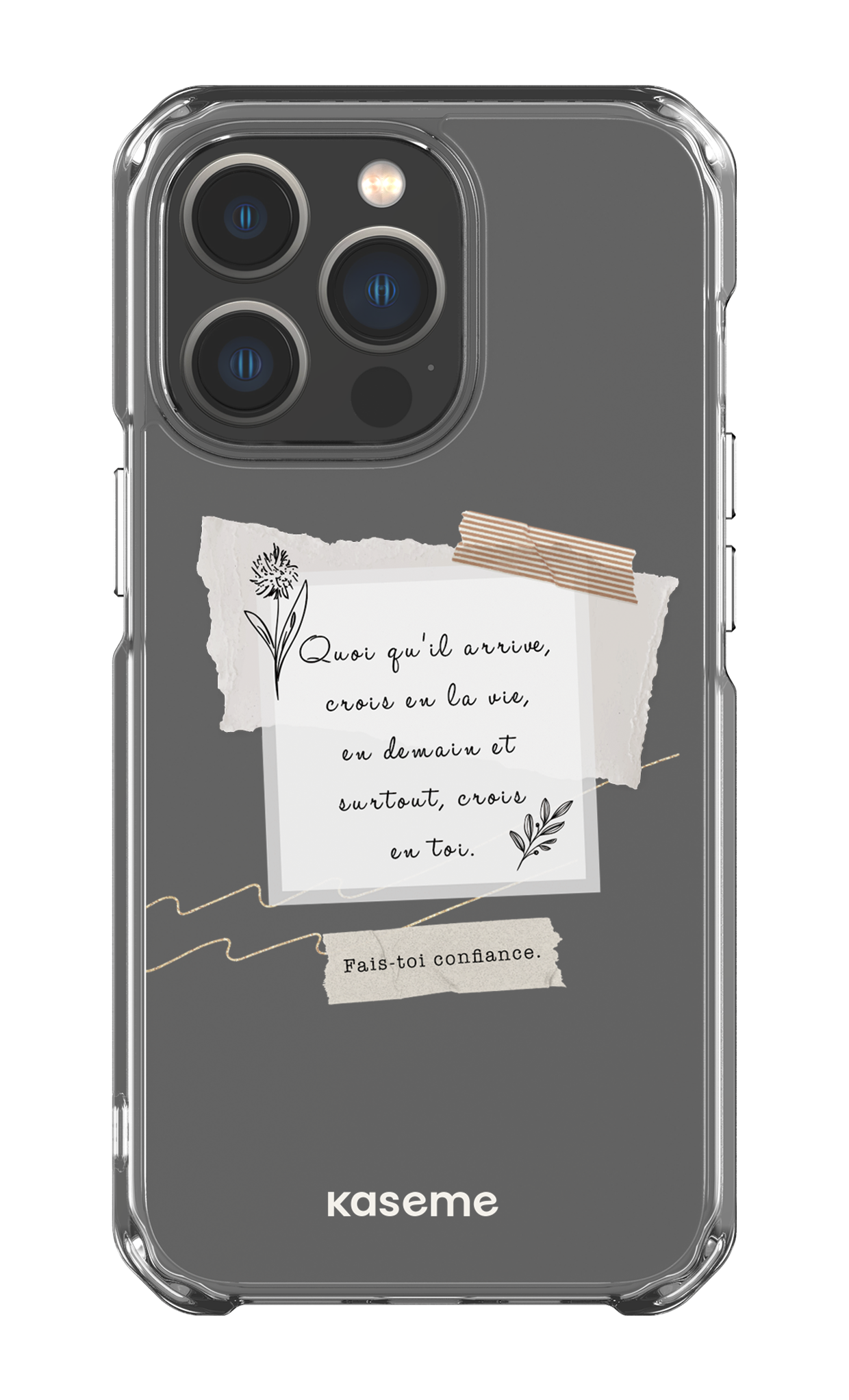 iPhone 13 Pro Clear Case Foi Clear Case -