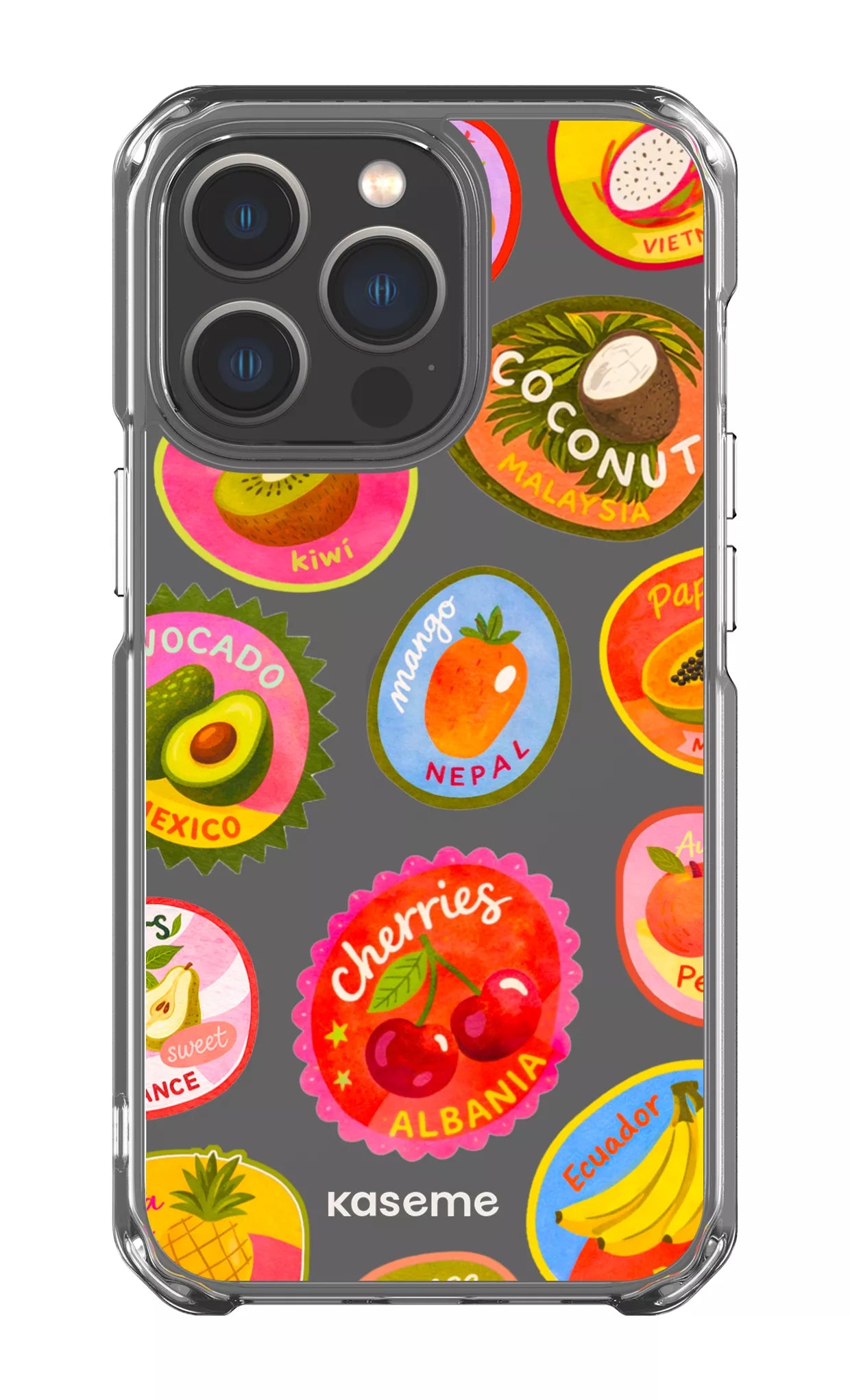 iPhone 13 Pro Clear Case Frutti Clear Case -