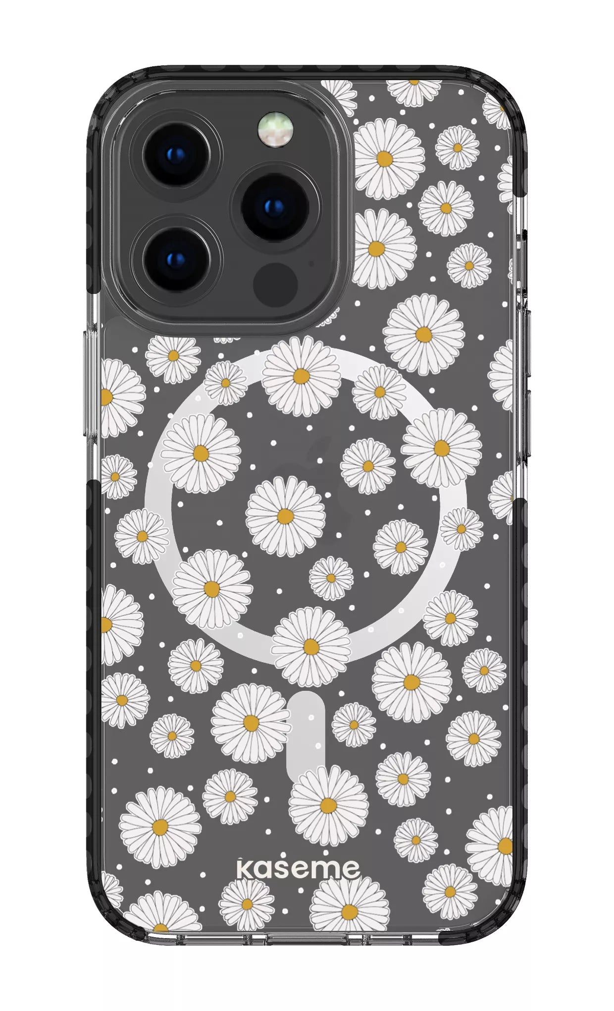 iPhone 13 Pro Clear Case Magsafe - Black Ashley Clear Case -