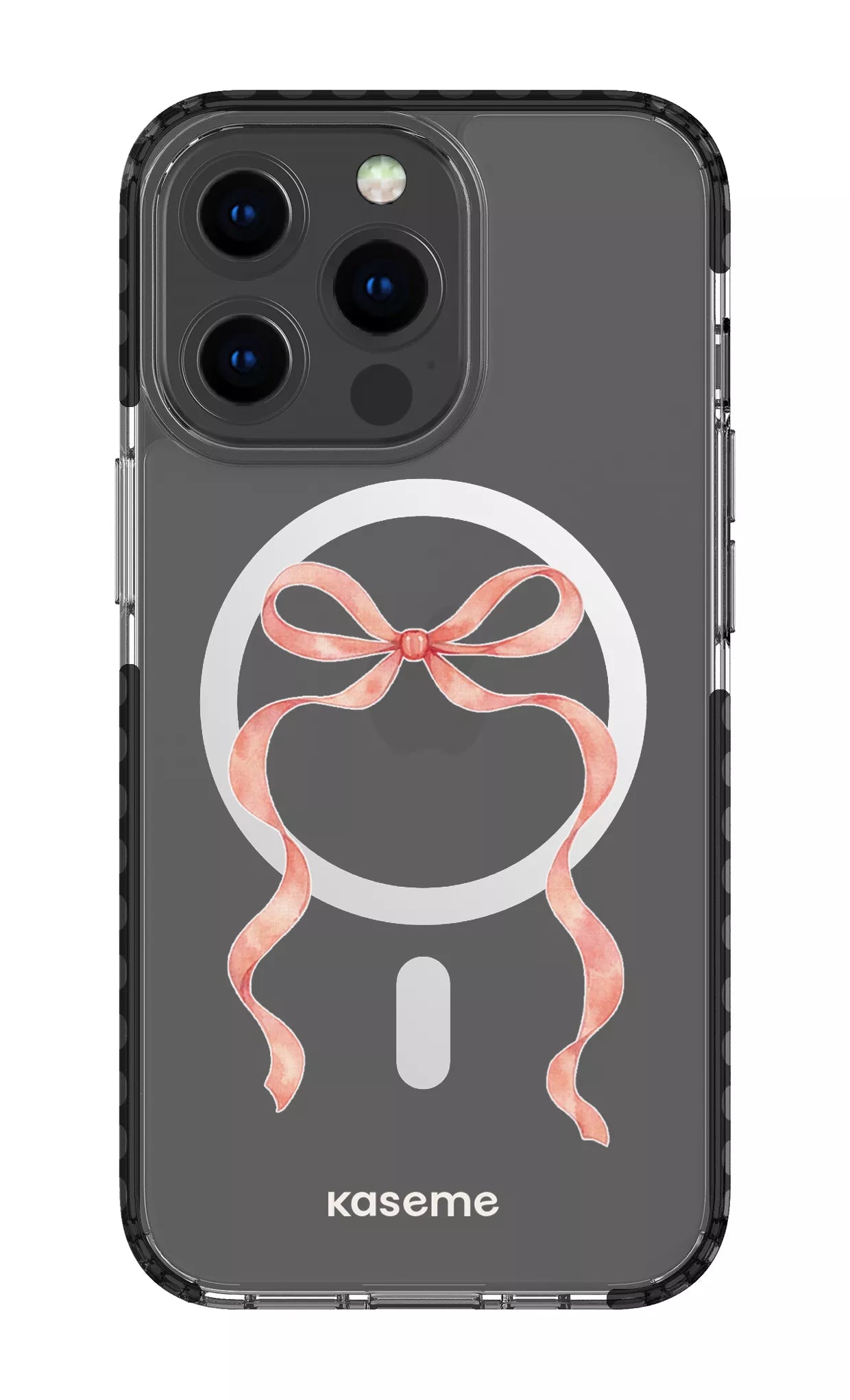 iPhone 13 Pro Clear Case Magsafe - Black Celeste Clear Case -